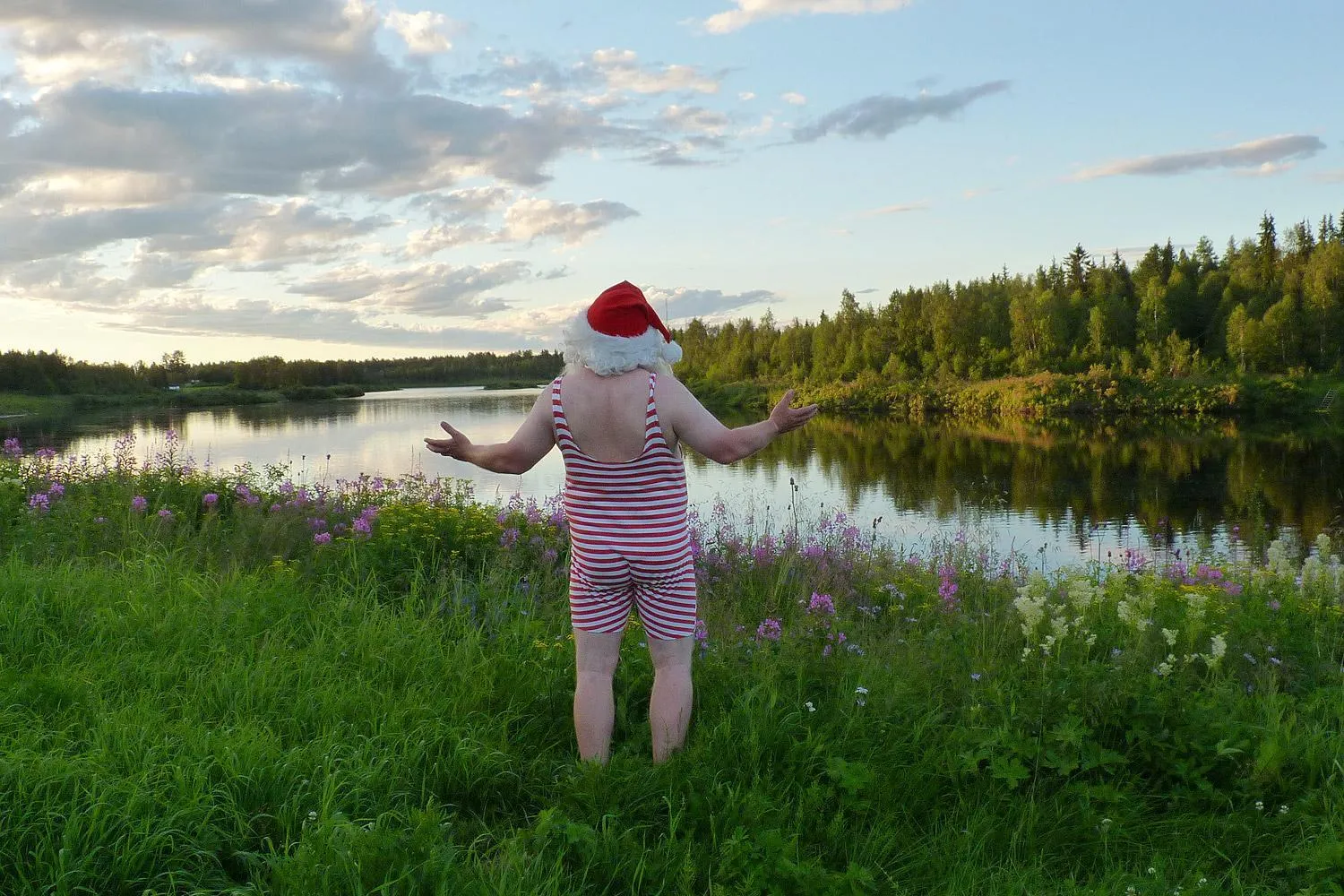 Beach in Elves Village Hotel