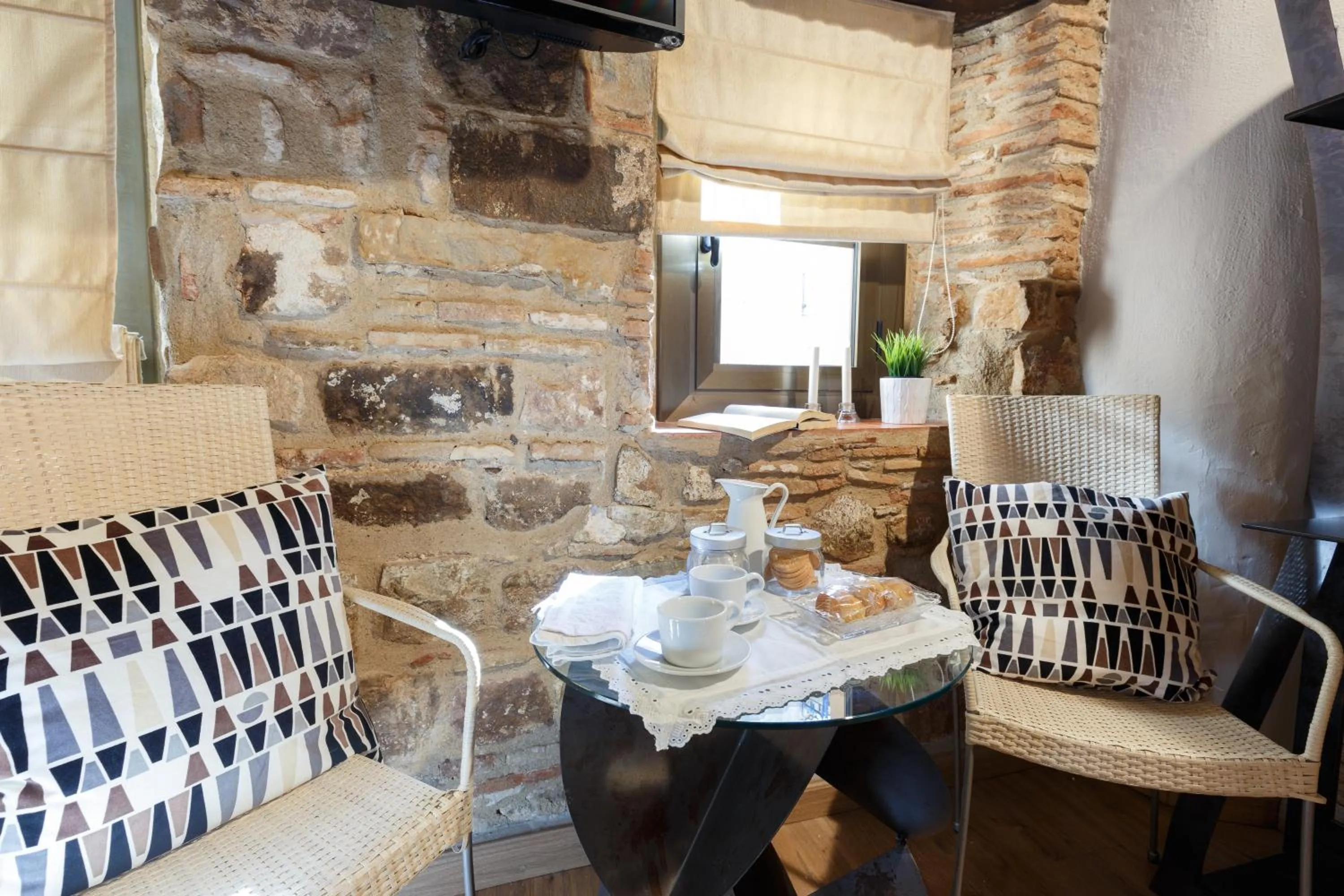 Seating area in AinB Picasso-Corders Apartments