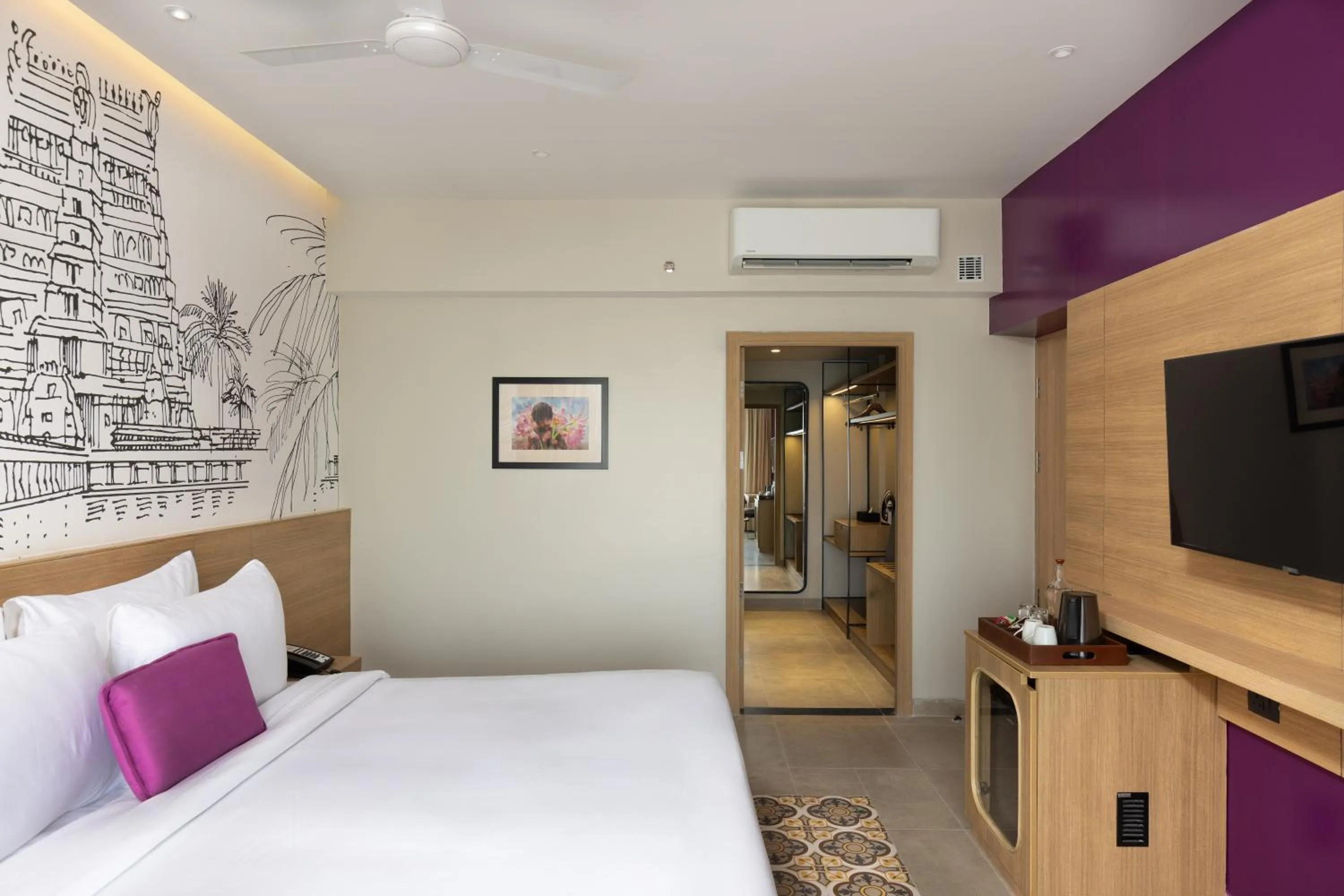 Bed in Lilac Kumbakonam