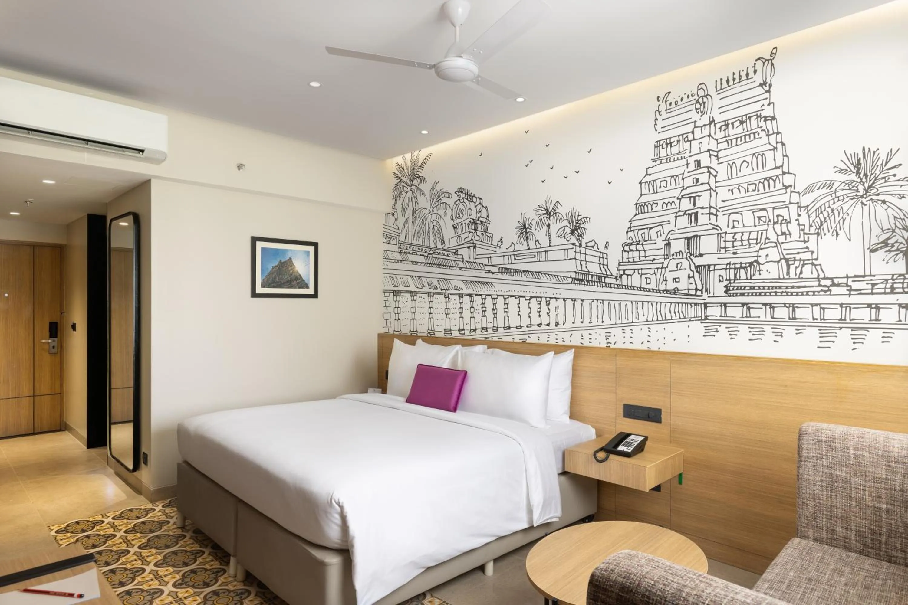 Bed in Lilac Kumbakonam