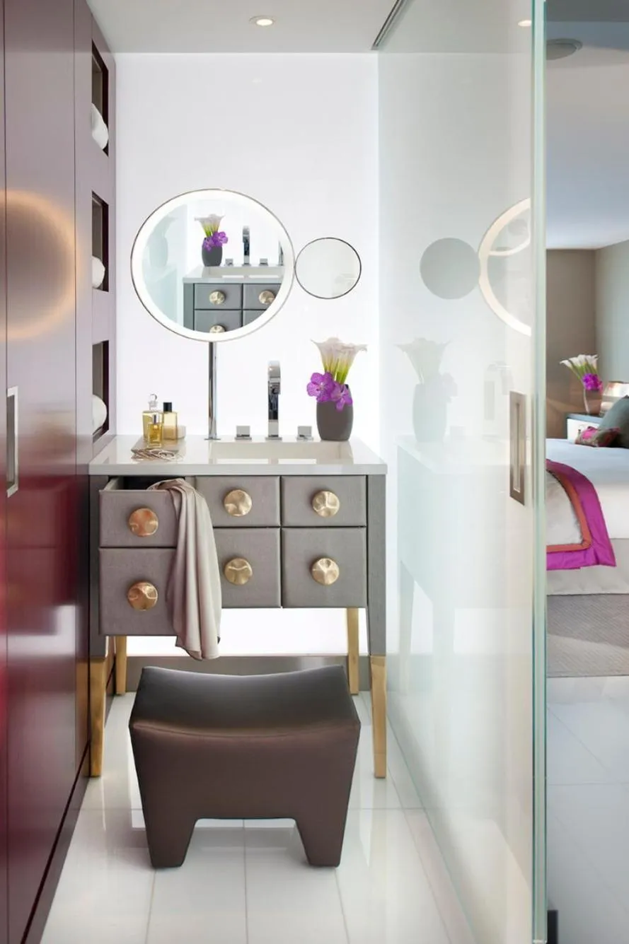 Bathroom in Mandarin Oriental, Paris