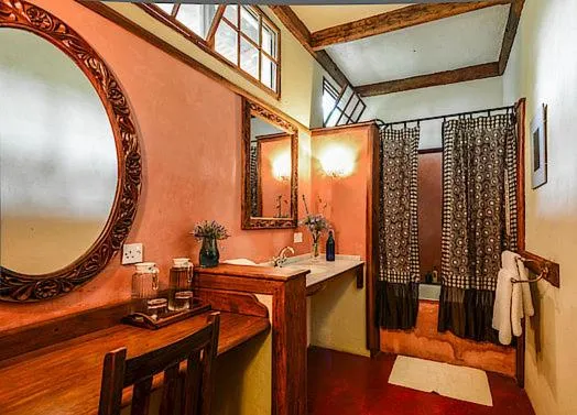Bathroom in Ngare Sero Mountain Lodge