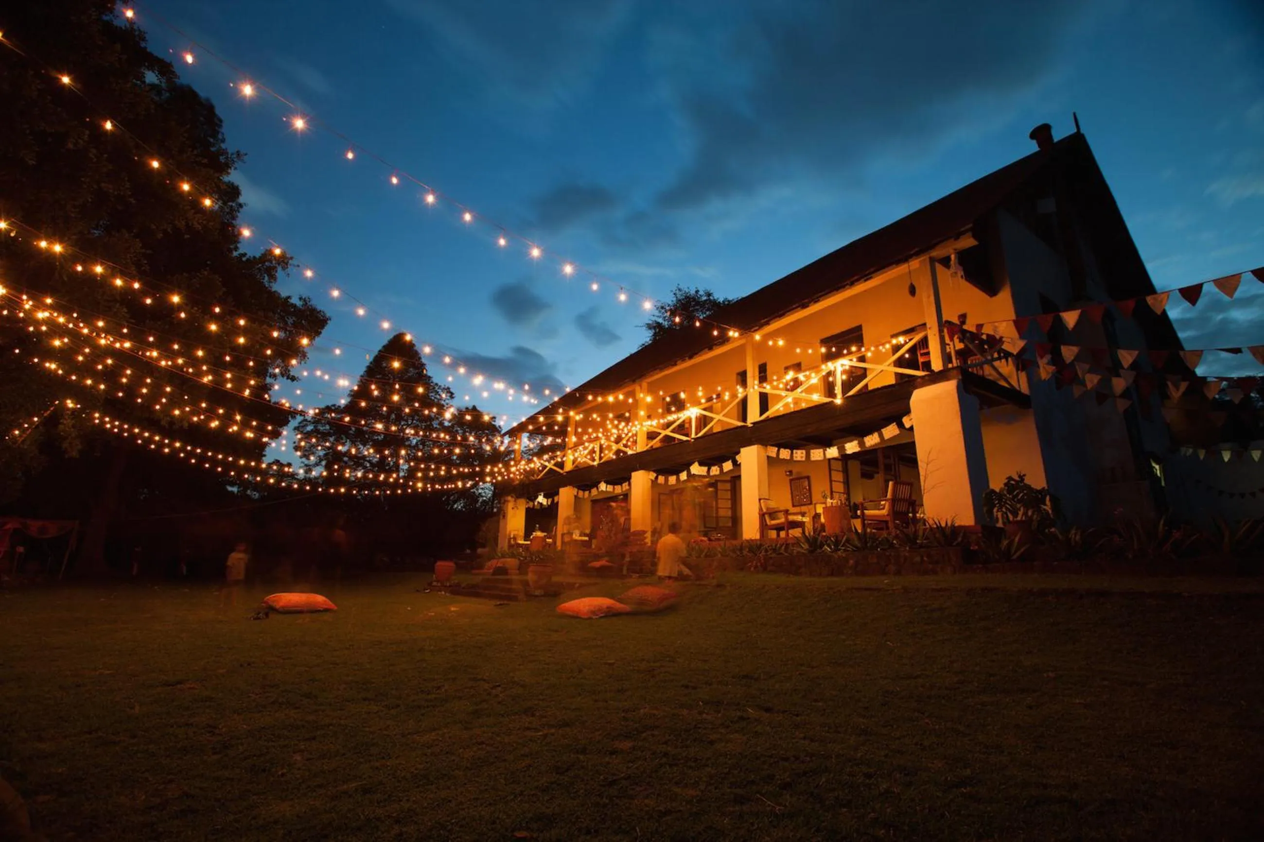 Garden in Ngare Sero Mountain Lodge