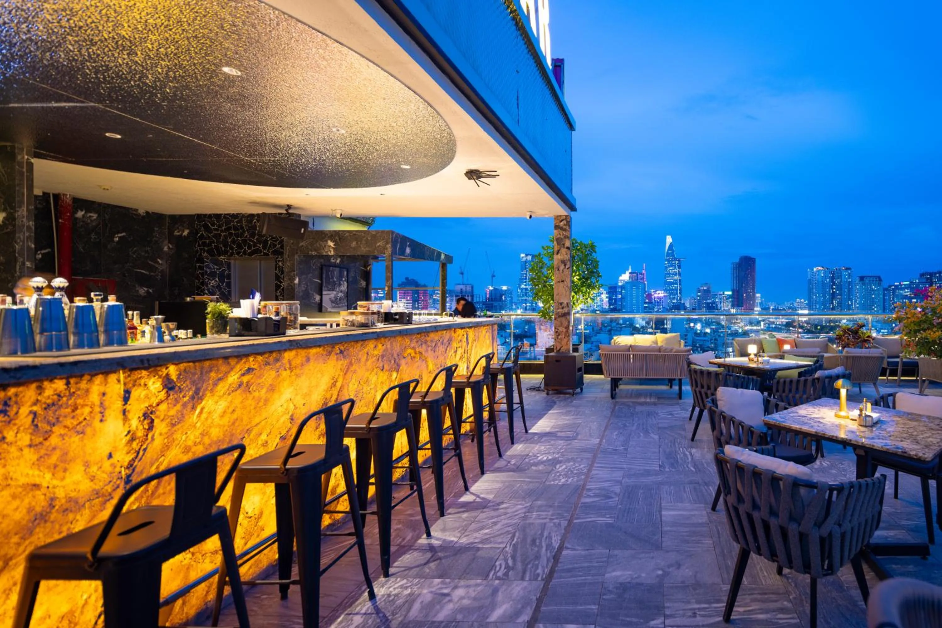 Lounge or bar in HANTING HOTEL HO CHI MINH City - 胡志明汉庭国际中心酒店