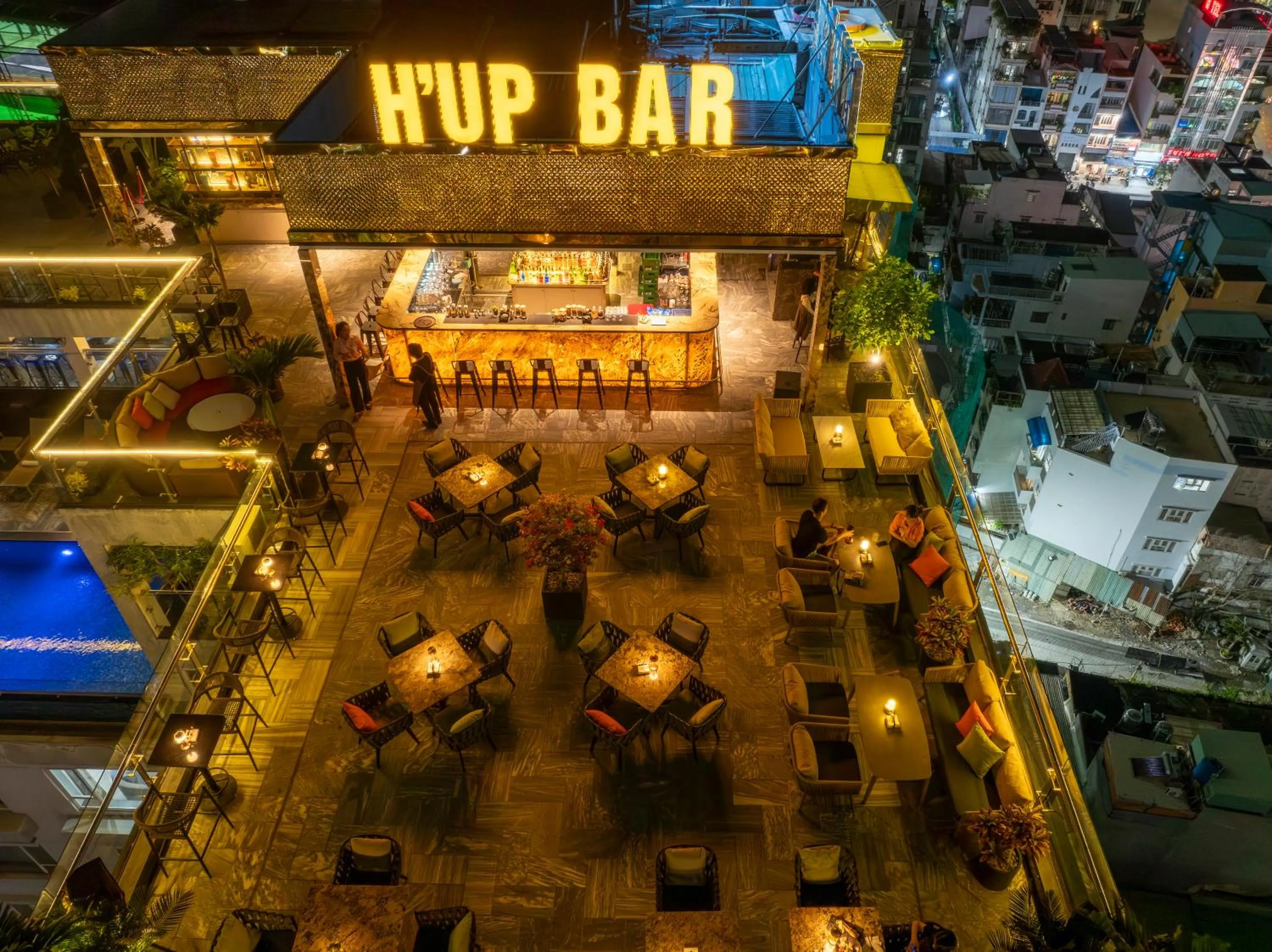 Lounge or bar in HANTING HOTEL HO CHI MINH City - 胡志明汉庭国际中心酒店