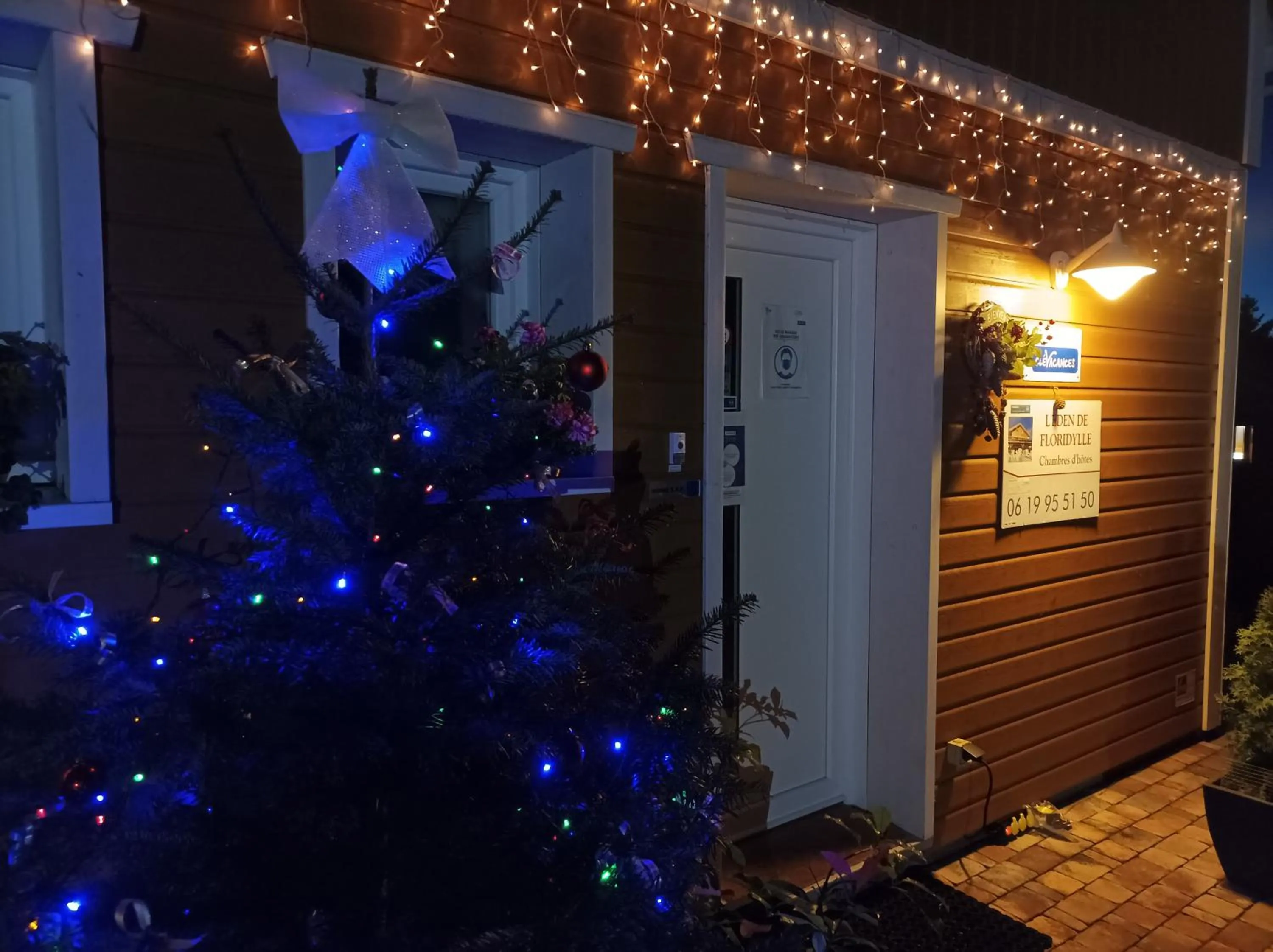 Facade/entrance in L'Eden de Floridylle