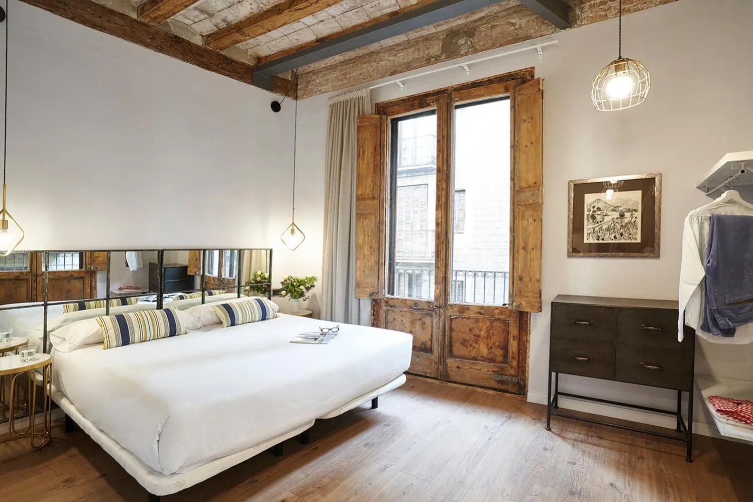 Bed in AinB Gothic-Jaume I Apartments