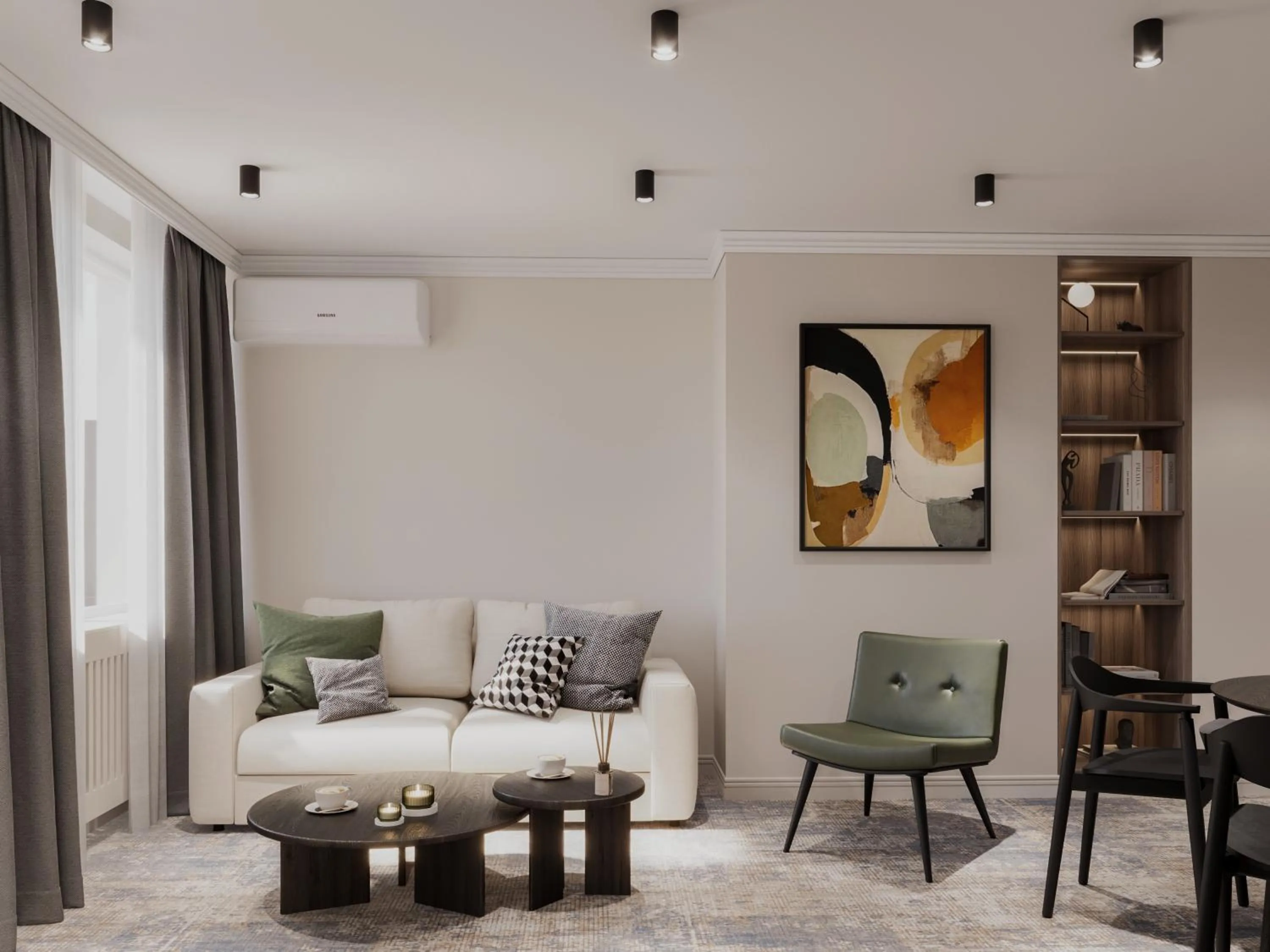 Living room in Black Gallo Residences