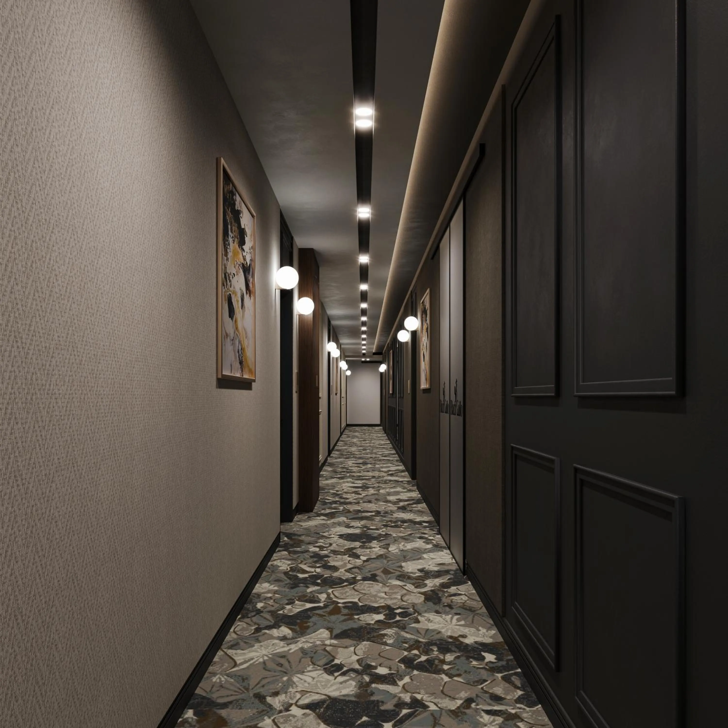 Property building in Black Gallo Residences