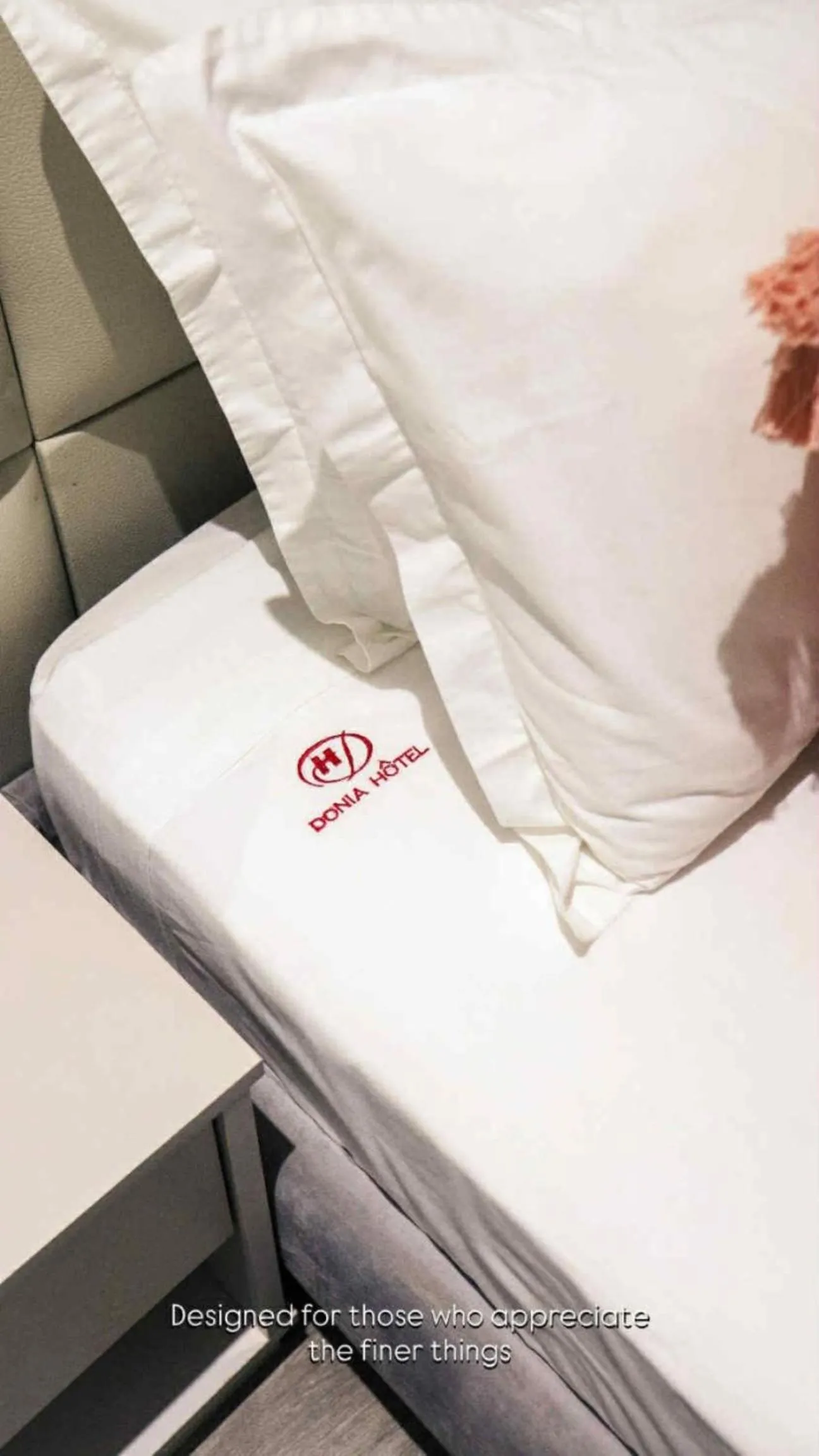 Bed in Hotel Donia Sfax