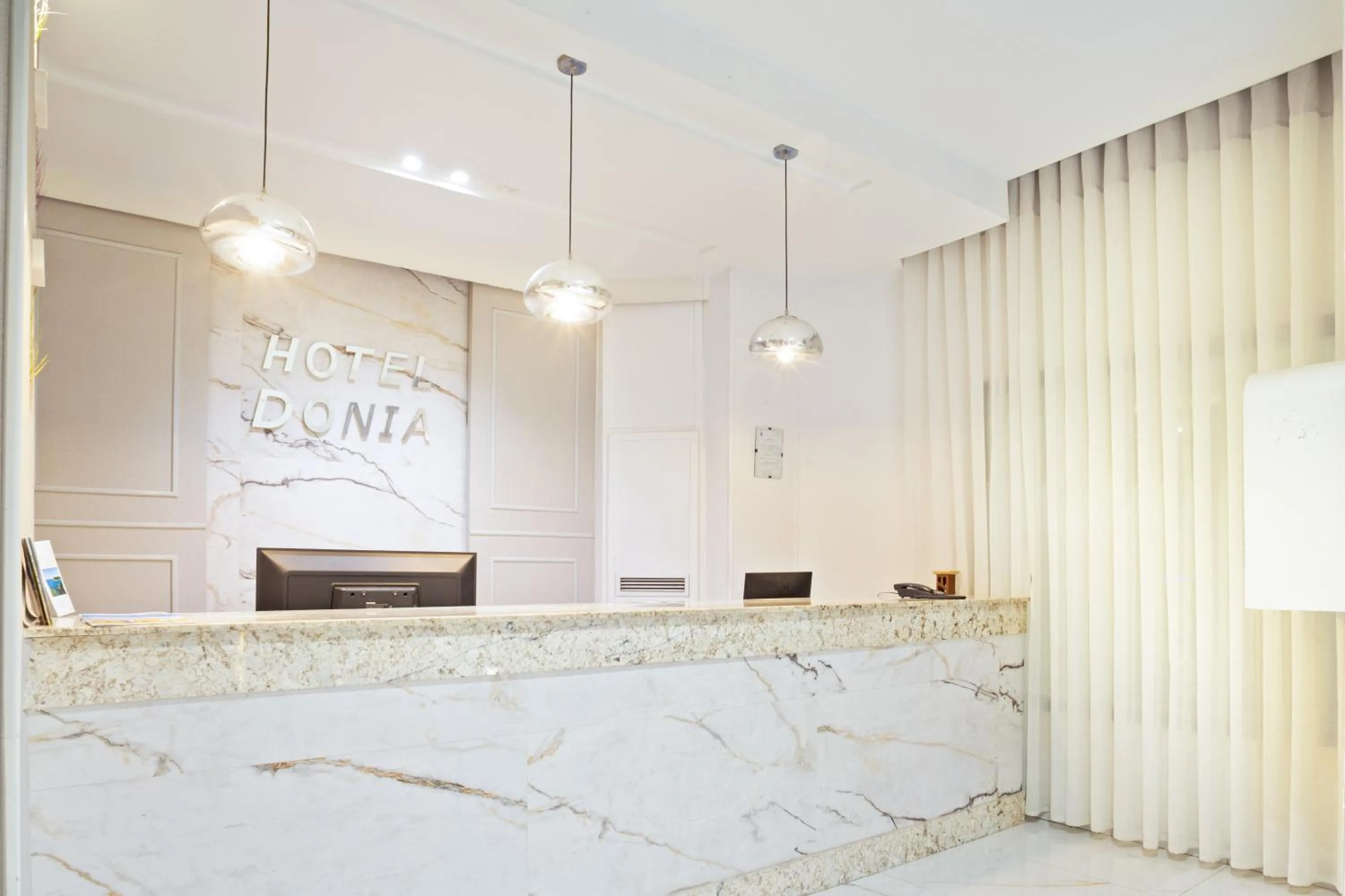 Lobby or reception in Hotel Donia Sfax