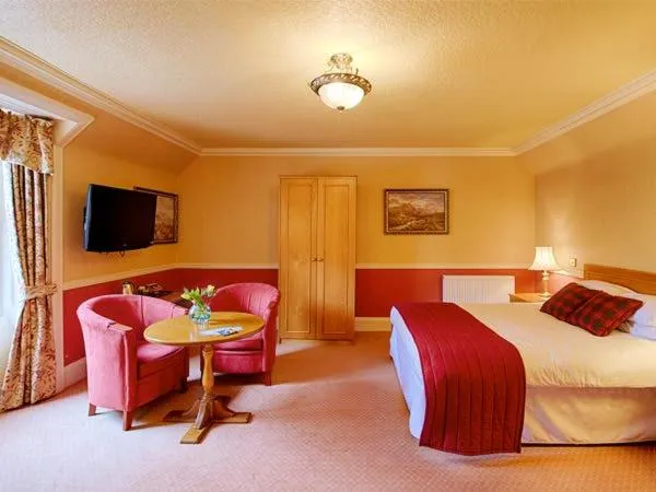 Bed in Kincraig Castle Hotel