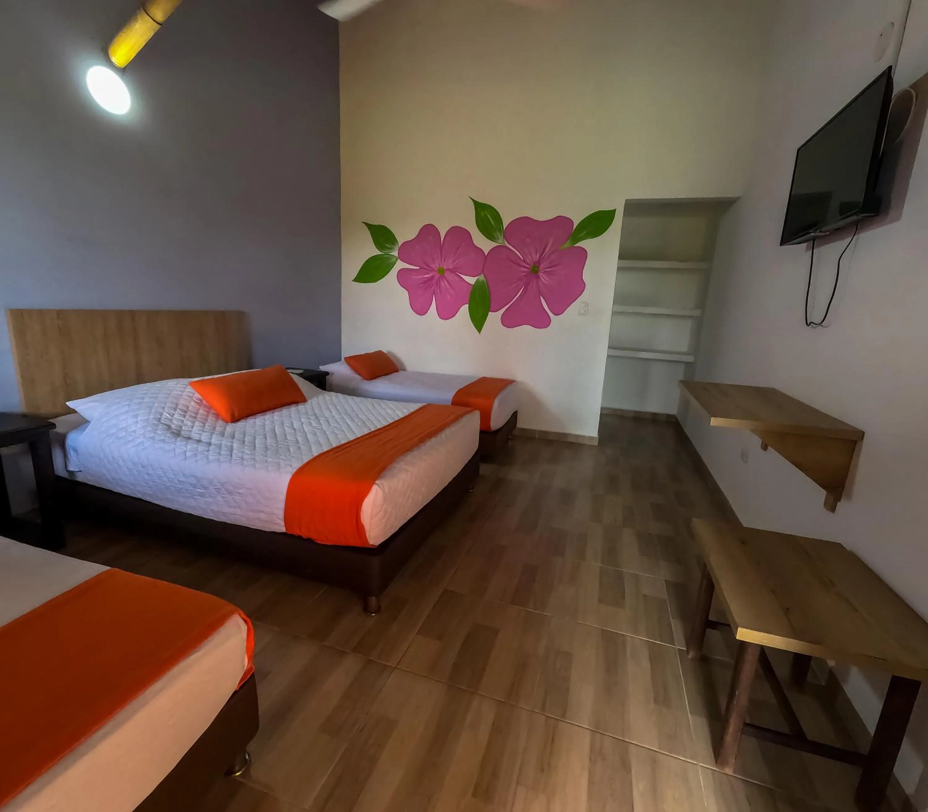 Bed in Hotel Parque de los Arrieros