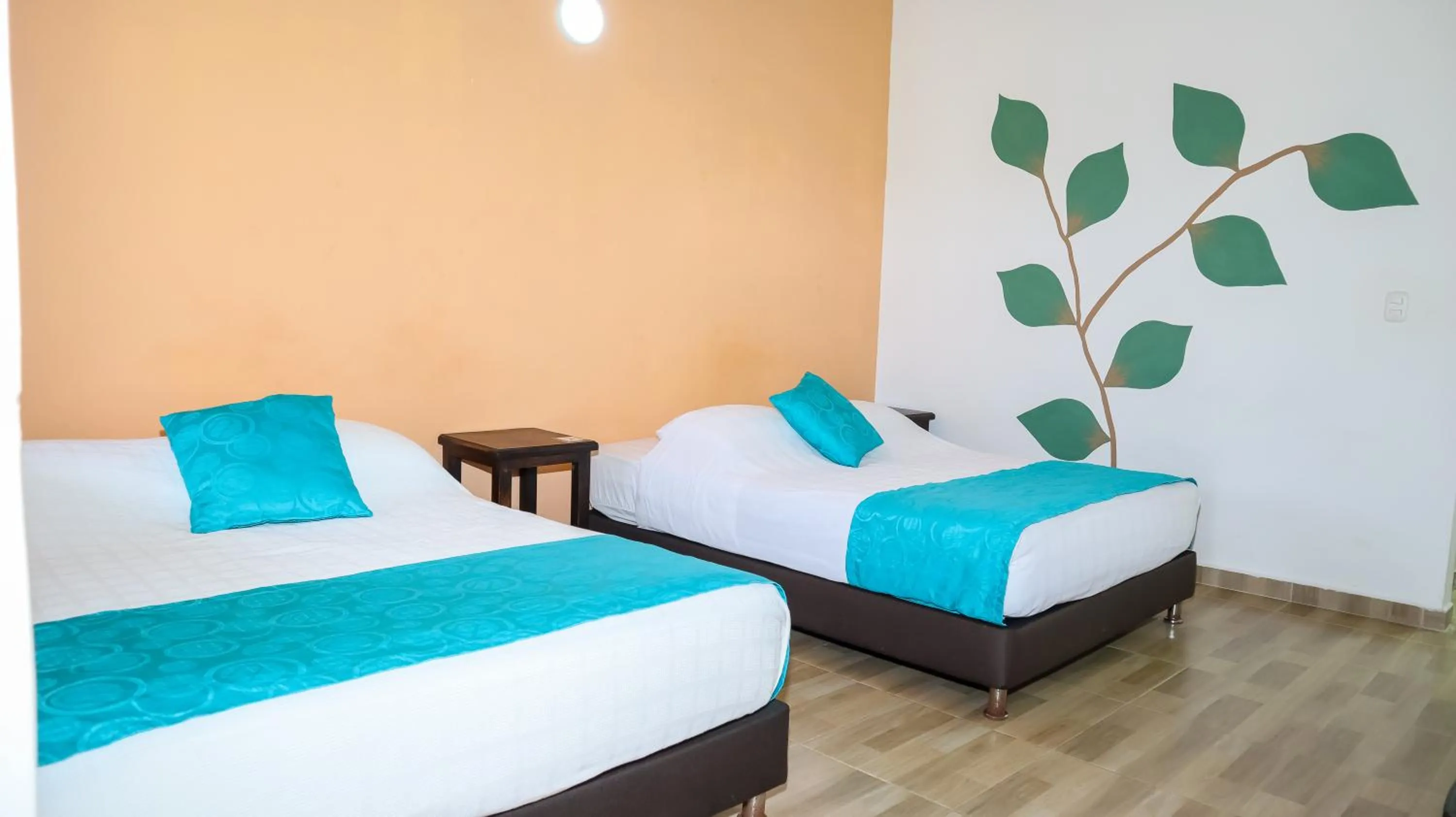 Bed in Hotel Parque de los Arrieros