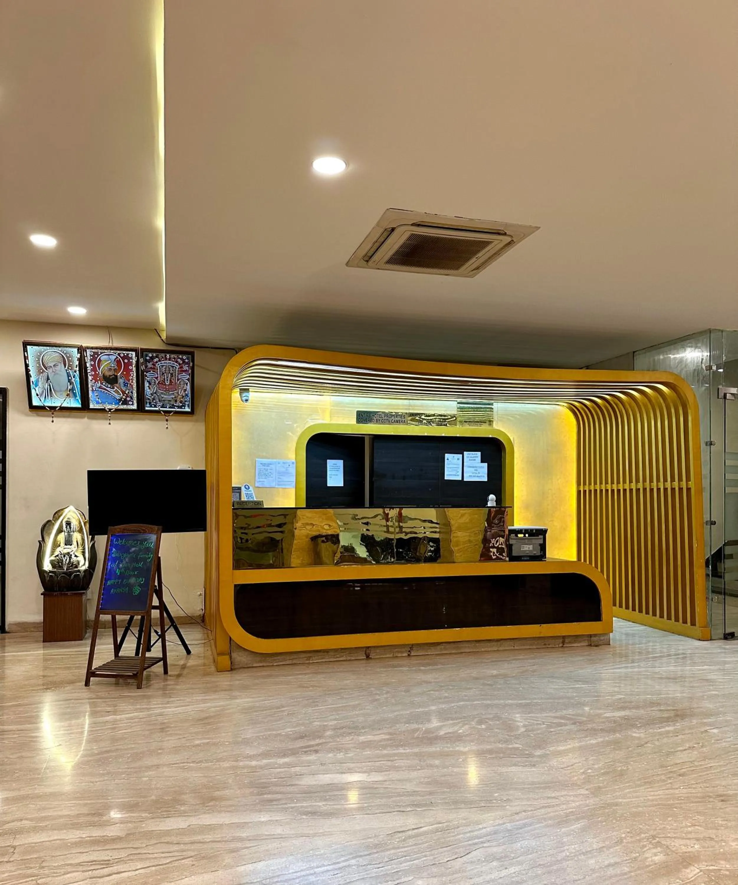 Lobby or reception in Hotel Solaris