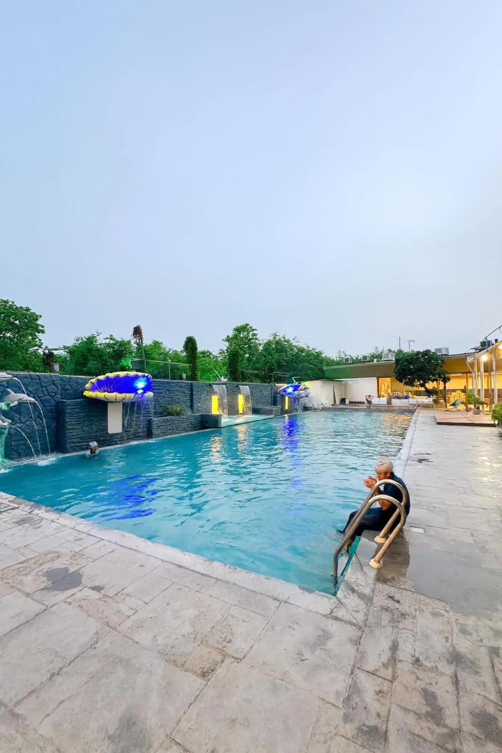 Swimming pool in Hotel Solaris
