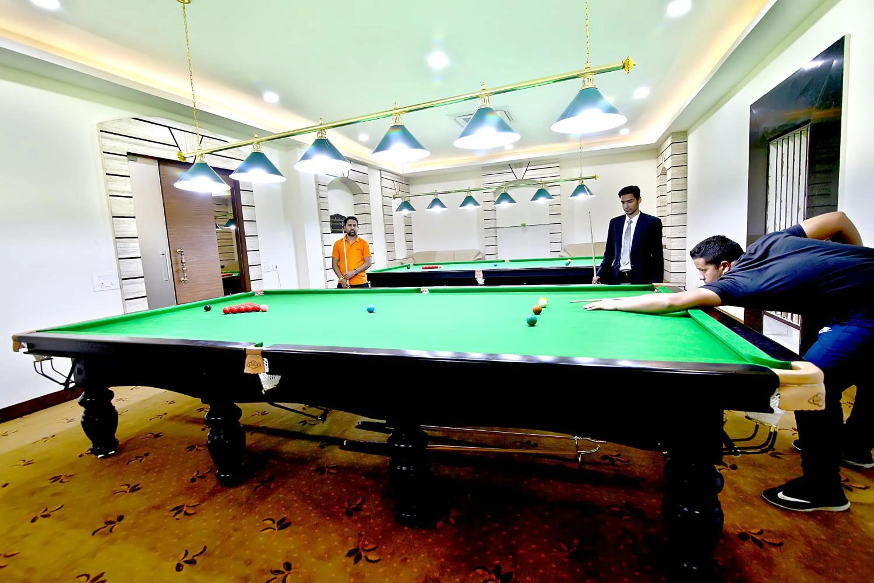 People in Hotel Solaris