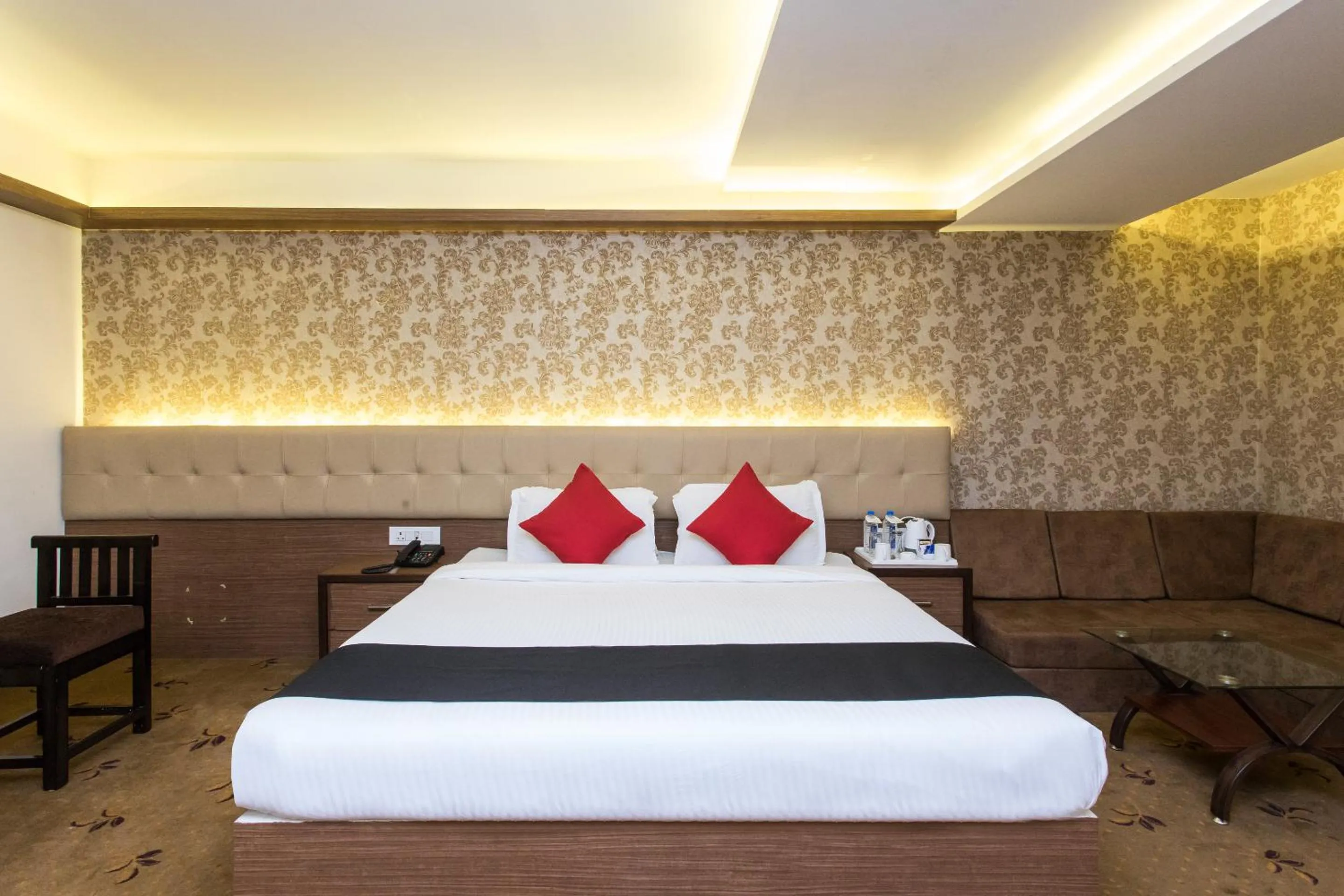 Bed in Hotel Solaris