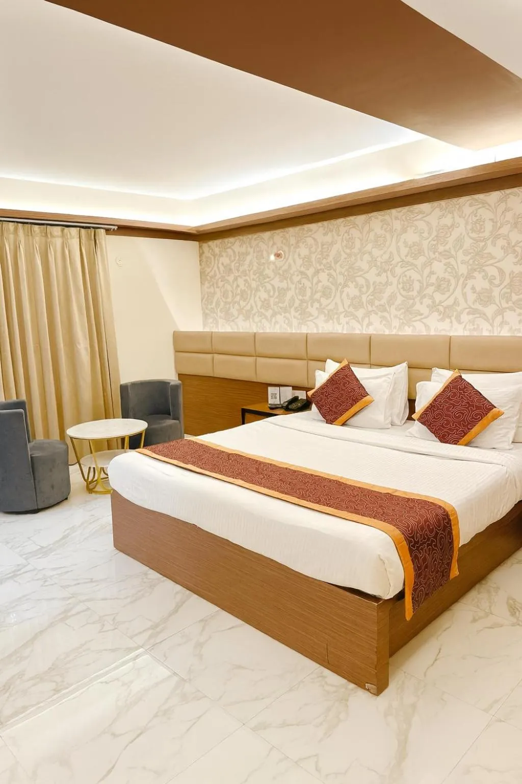 Bed in Hotel Solaris