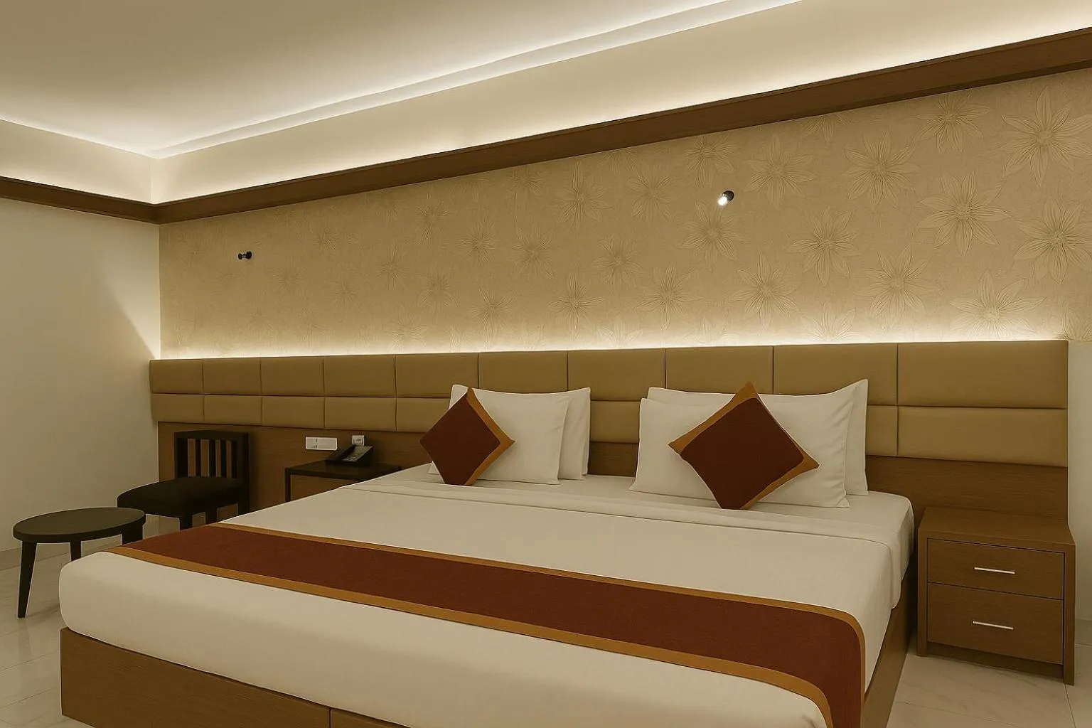 Bedroom, Bed in Hotel Solaris