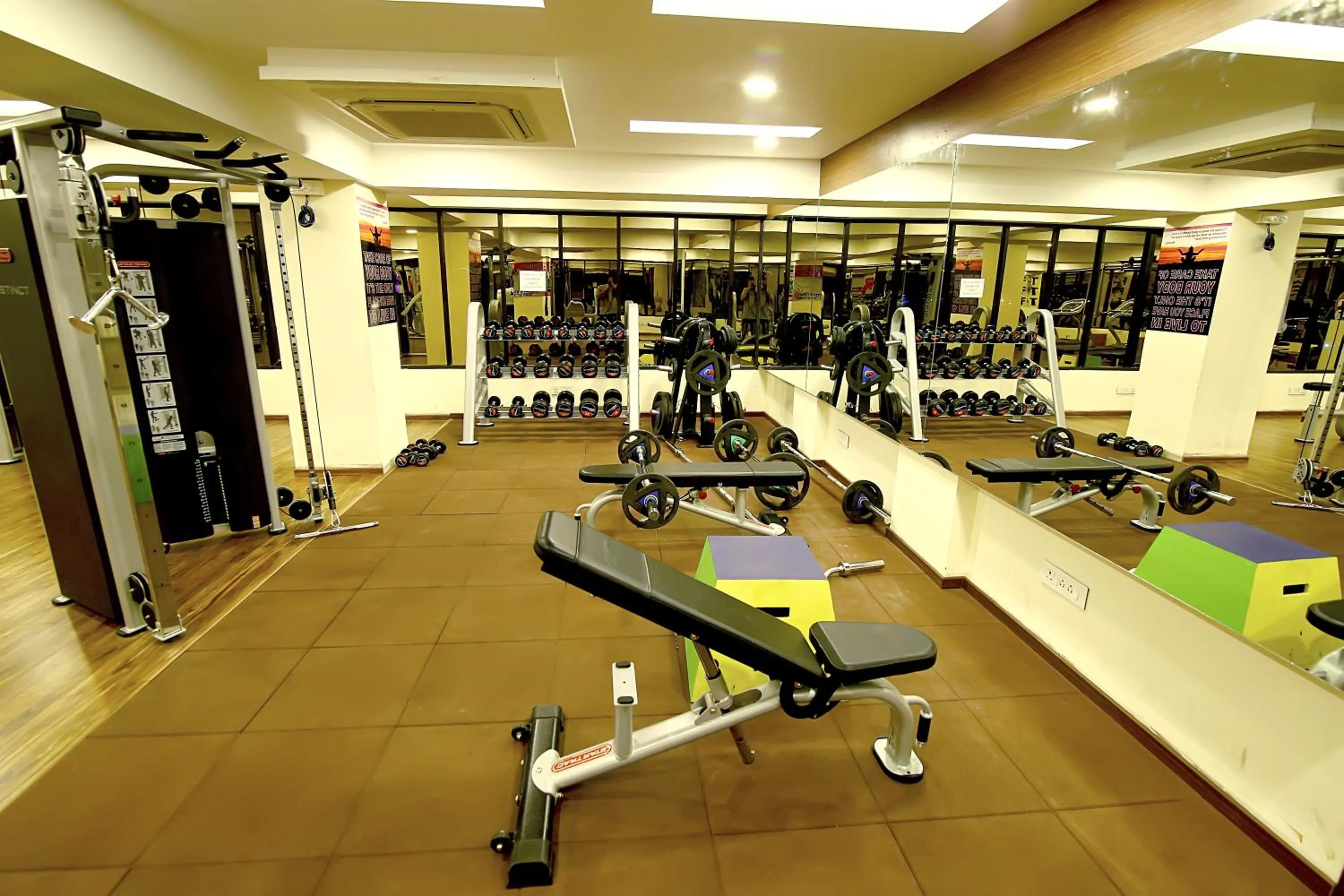 Fitness centre/facilities in Hotel Solaris