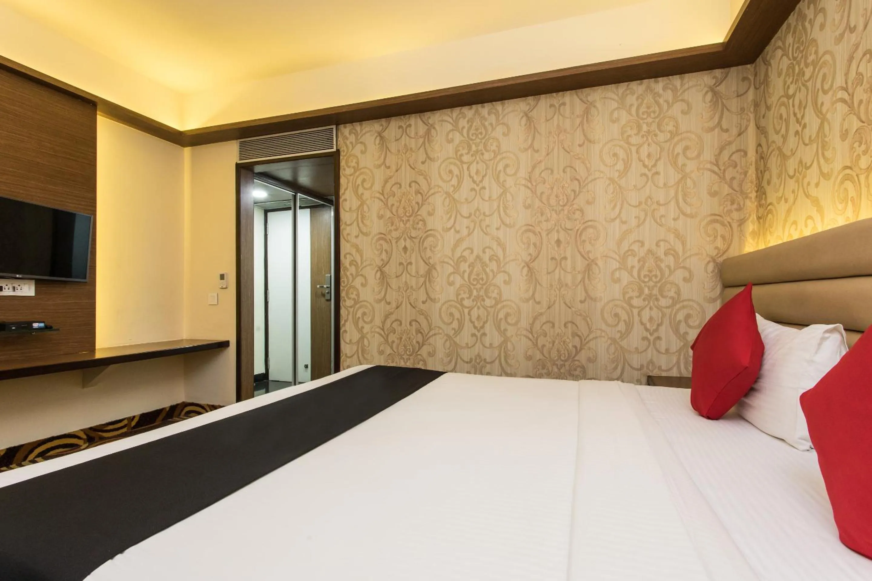 Bed in Hotel Solaris