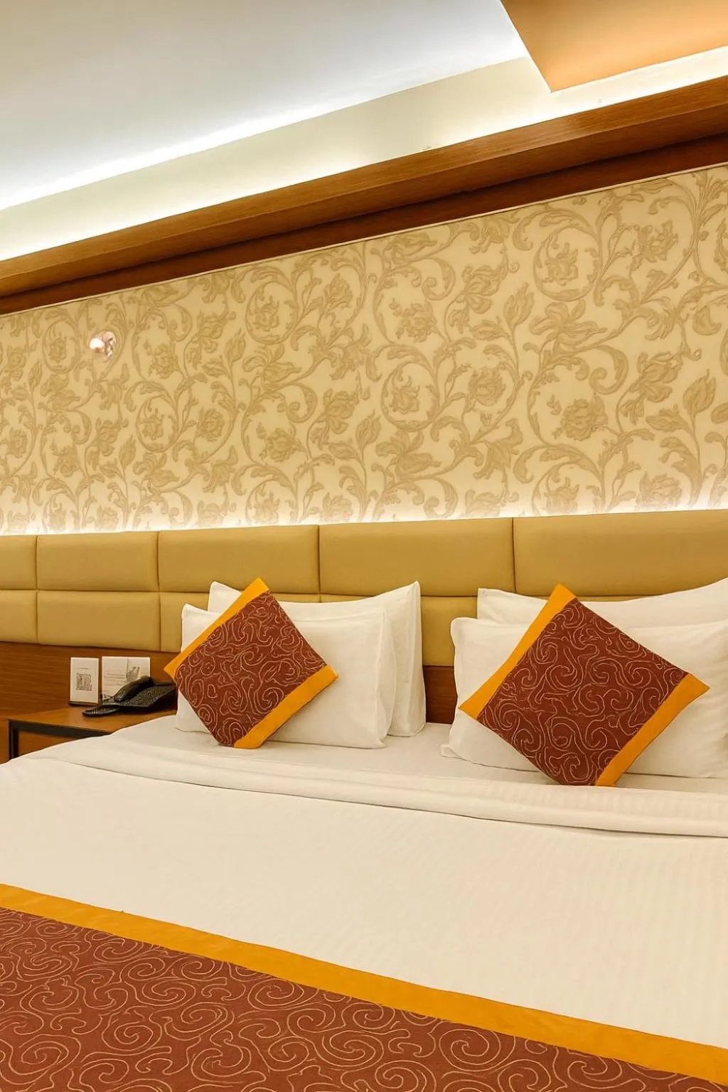 Bed in Hotel Solaris