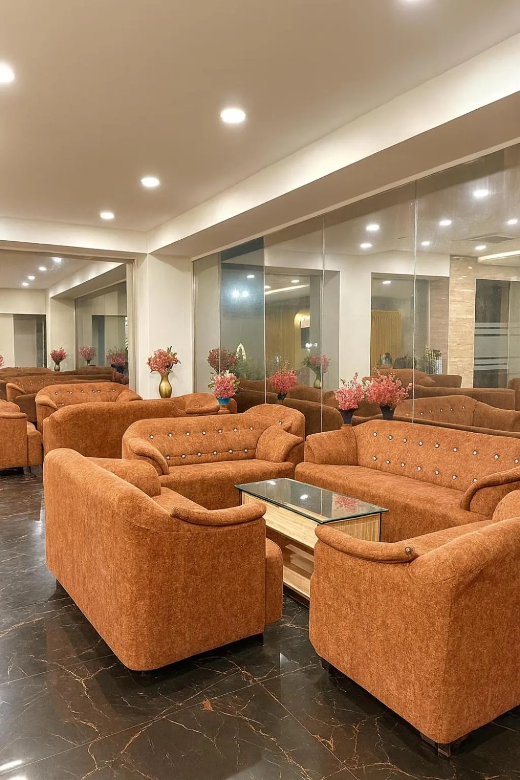 Seating area in Hotel Solaris