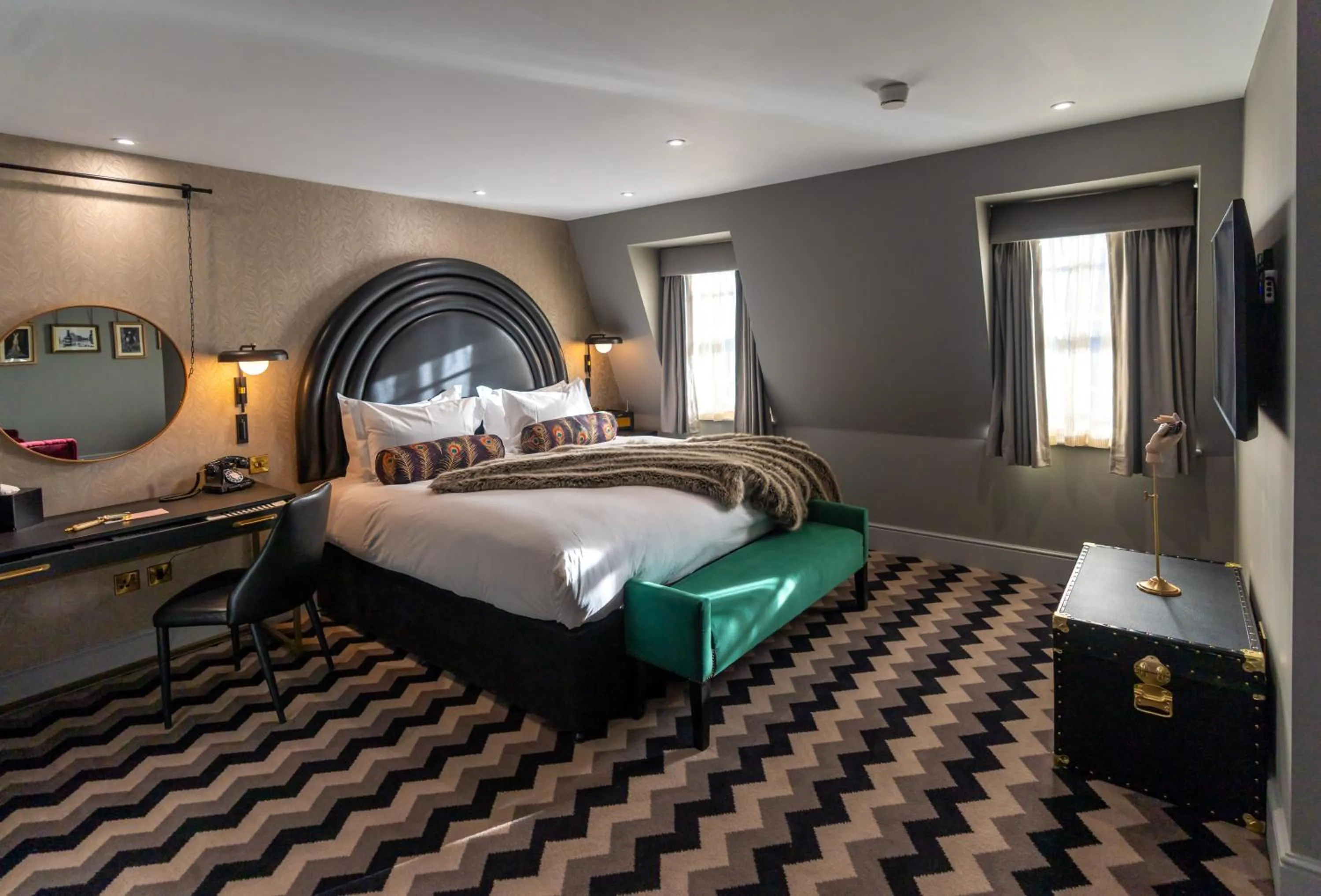 Bed in Hotel Gotham Newcastle