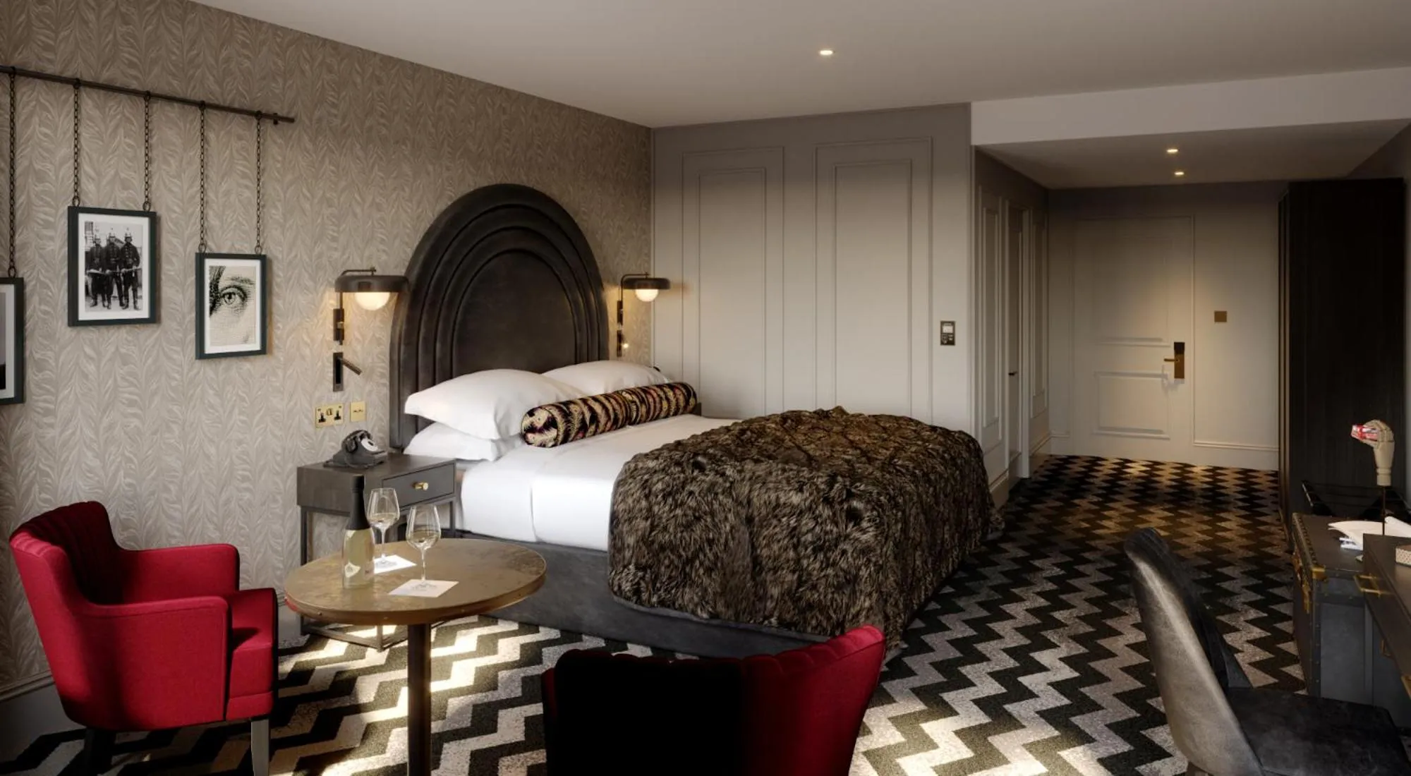 Photo of the whole room, Bed in Hotel Gotham Newcastle