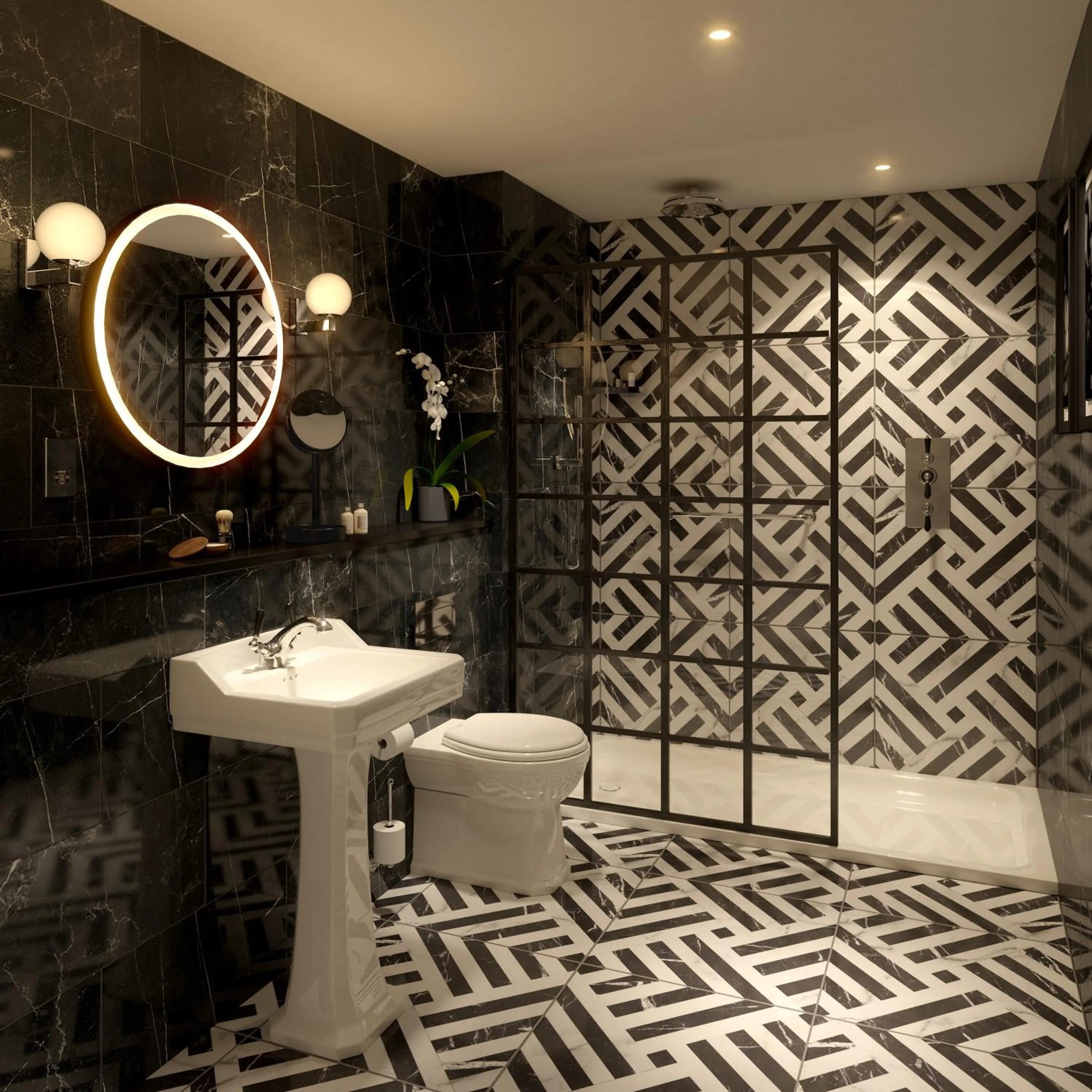 Bathroom in Hotel Gotham Newcastle