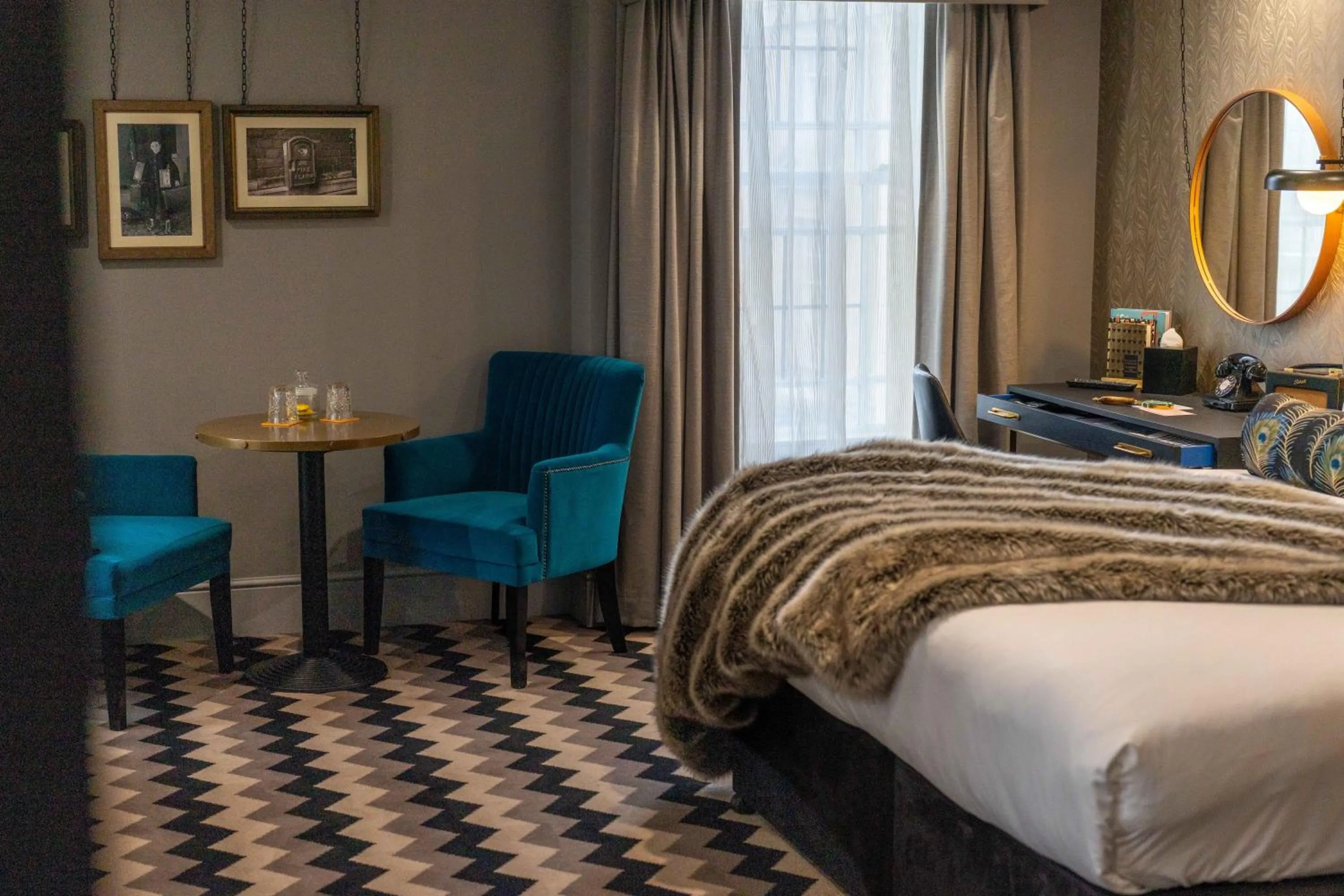 Bed in Hotel Gotham Newcastle