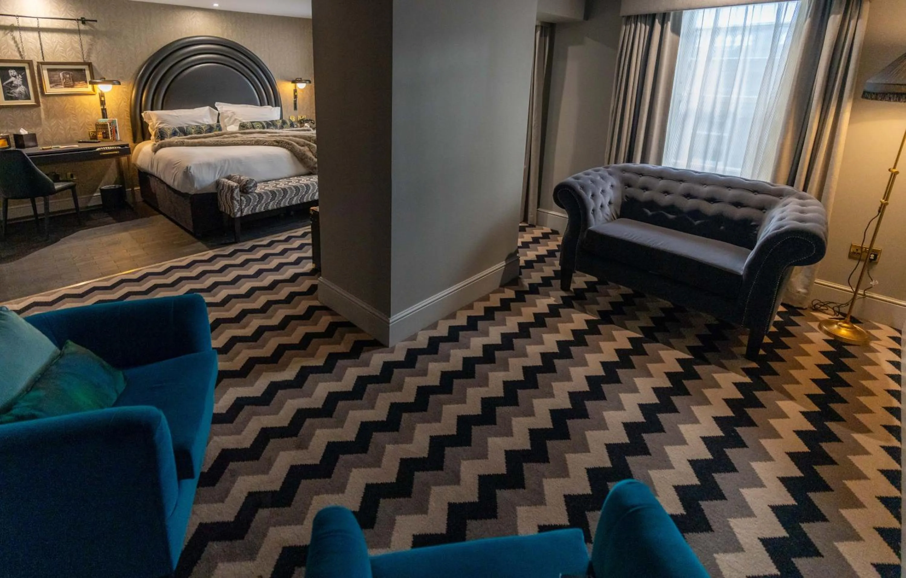 Bed in Hotel Gotham Newcastle