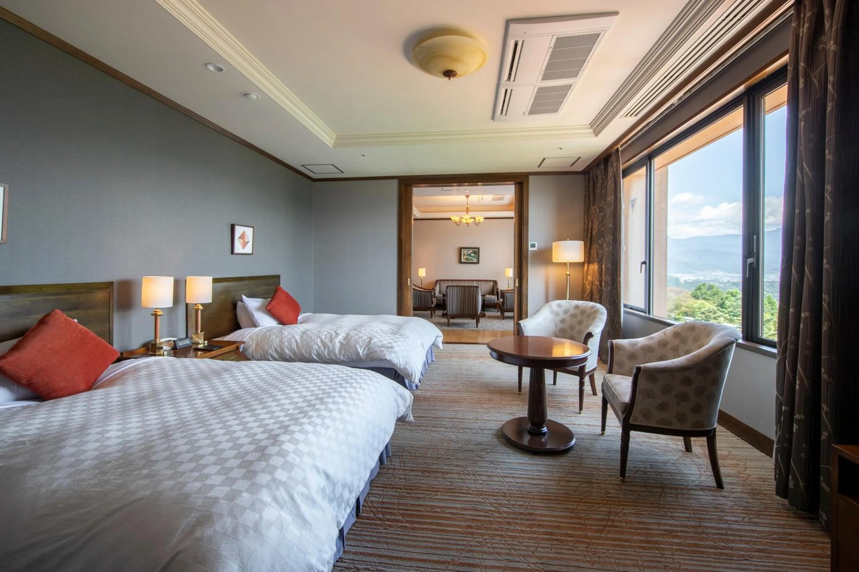 Photo of the whole room, Bed in Fruit Park Fujiya Hotel