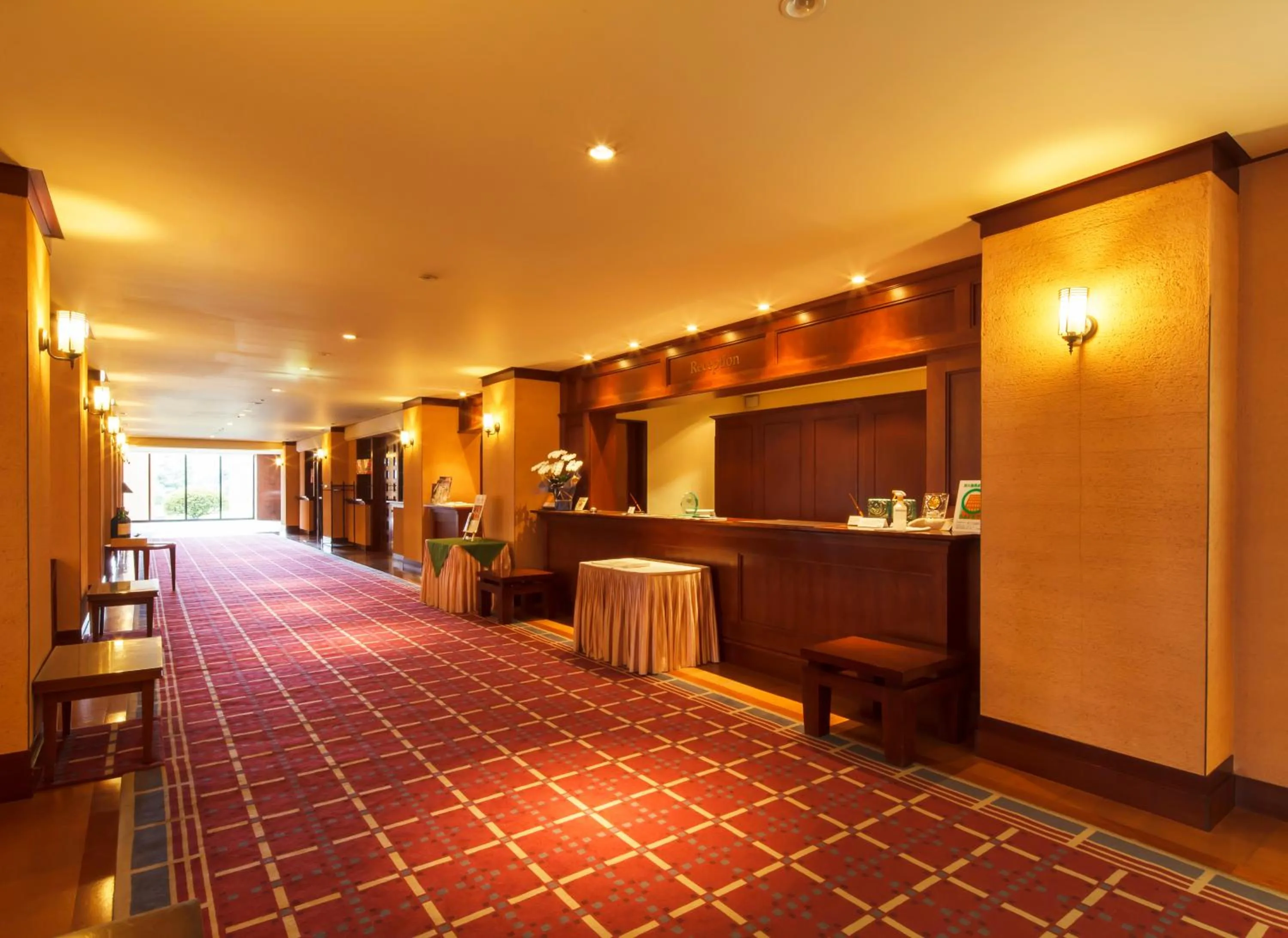 Lobby or reception in Fruit Park Fujiya Hotel