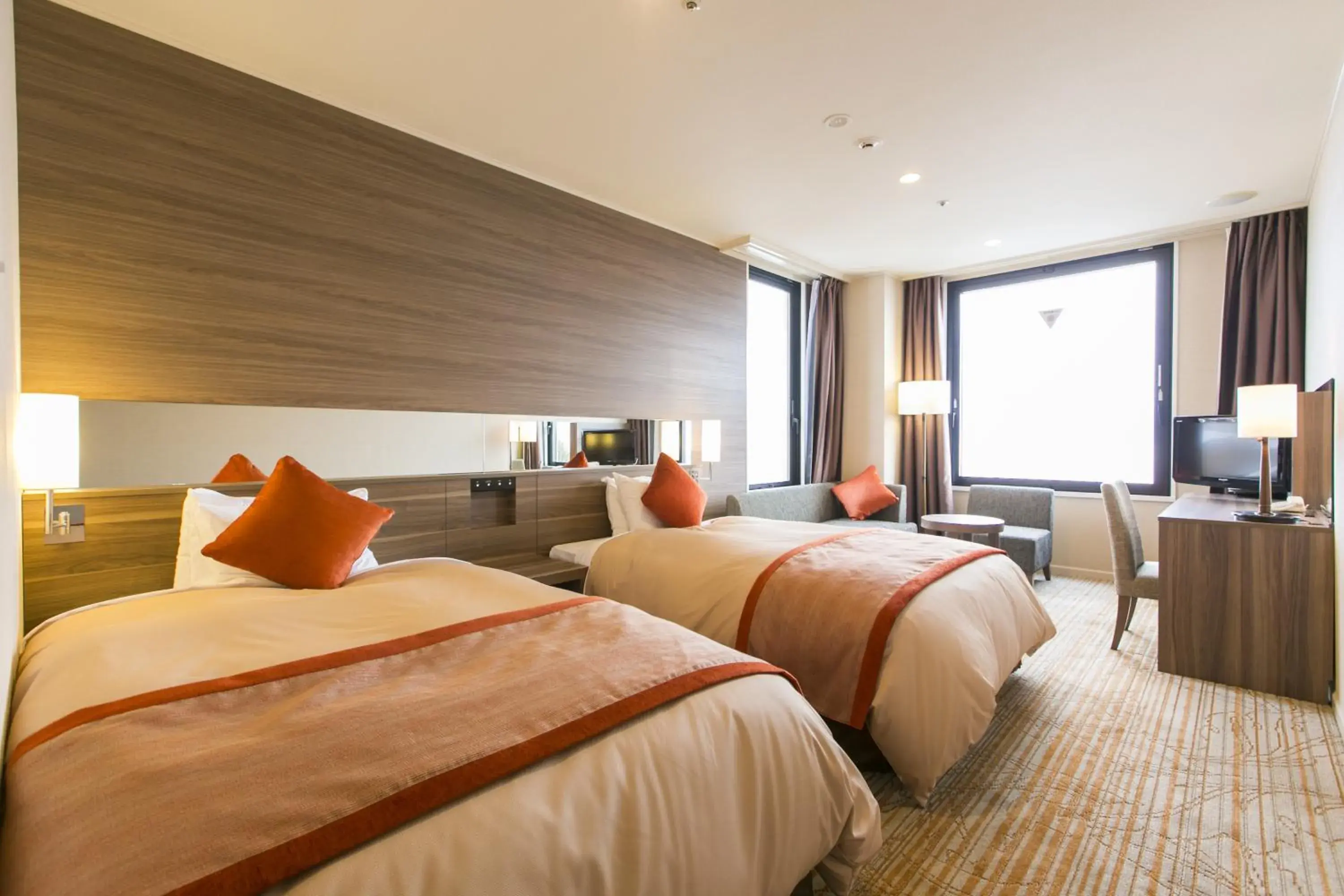 Economy Twin Room in Fruit Park Fujiya Hotel Economy Twin Room in Fruit Park Fujiya Hotel