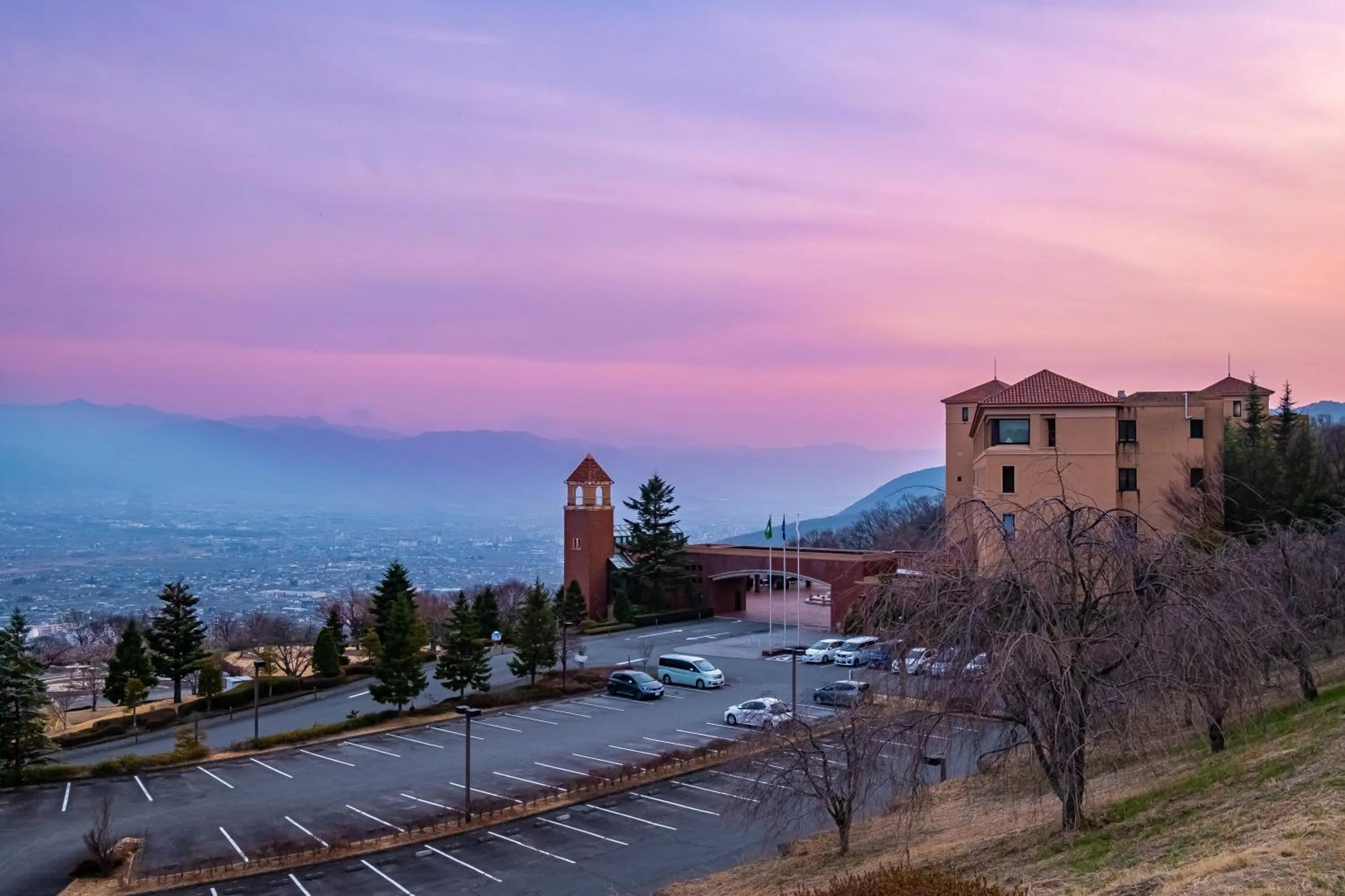 Property building in Fruit Park Fujiya Hotel