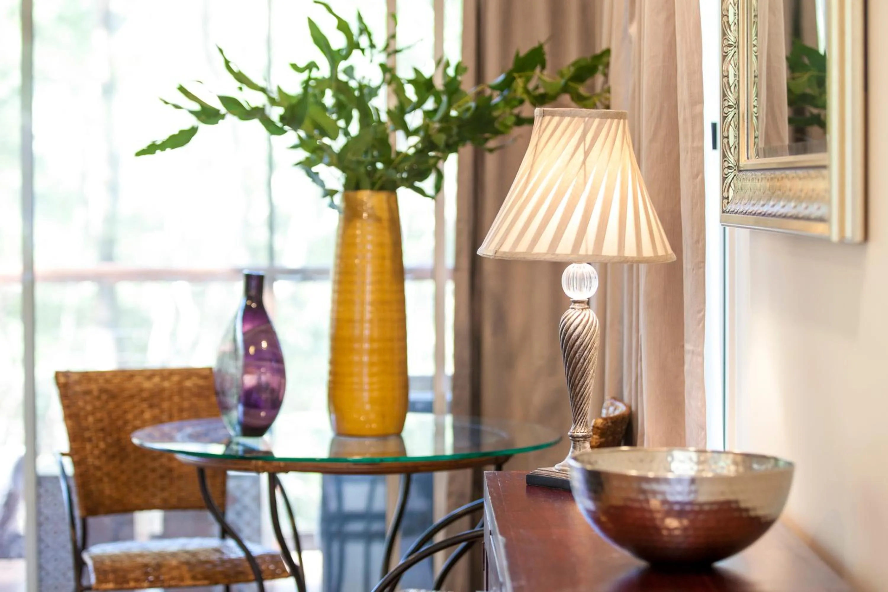 Decorative detail in Mt Cotton Retreat