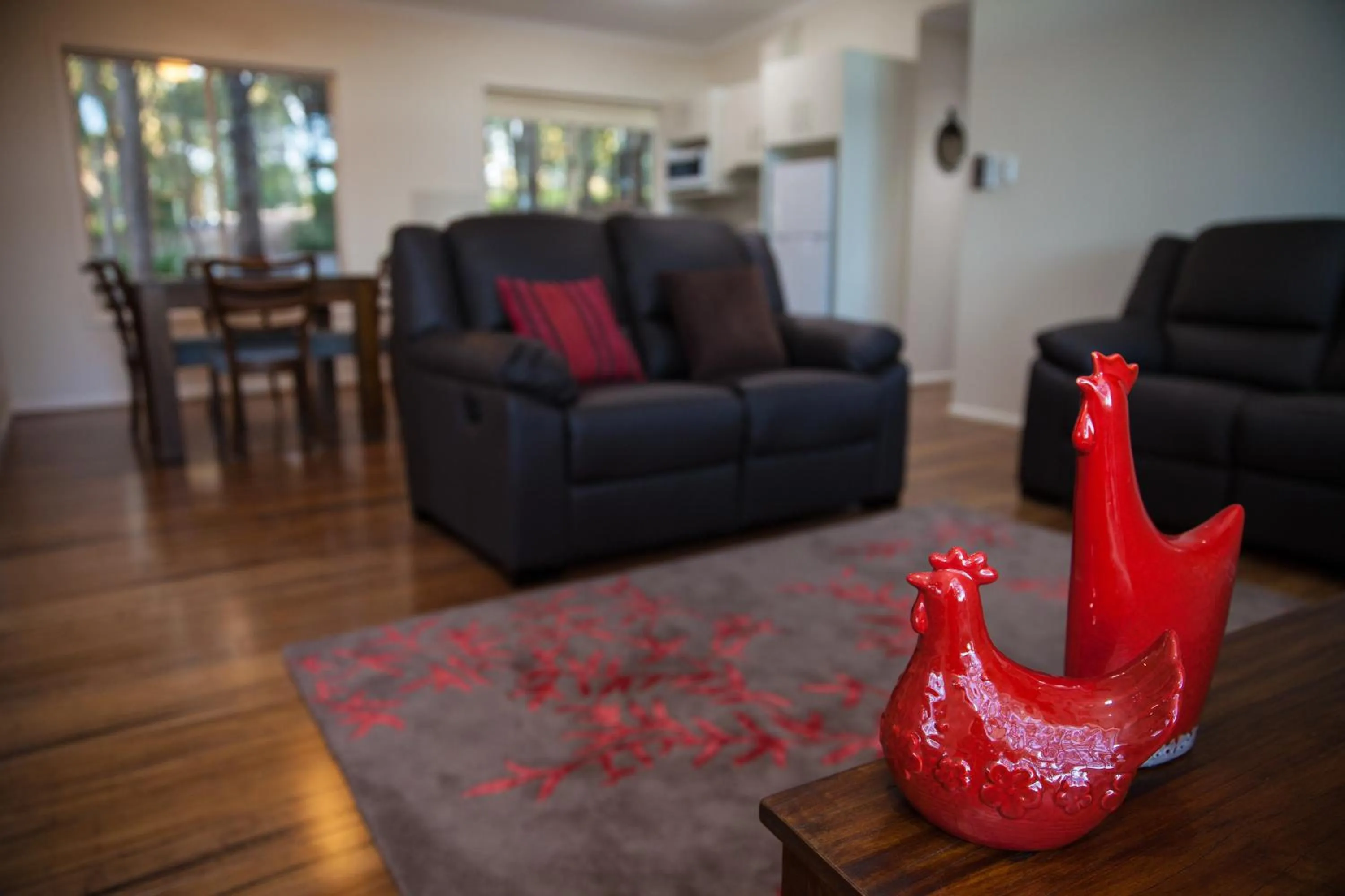 Living room in Mt Cotton Retreat