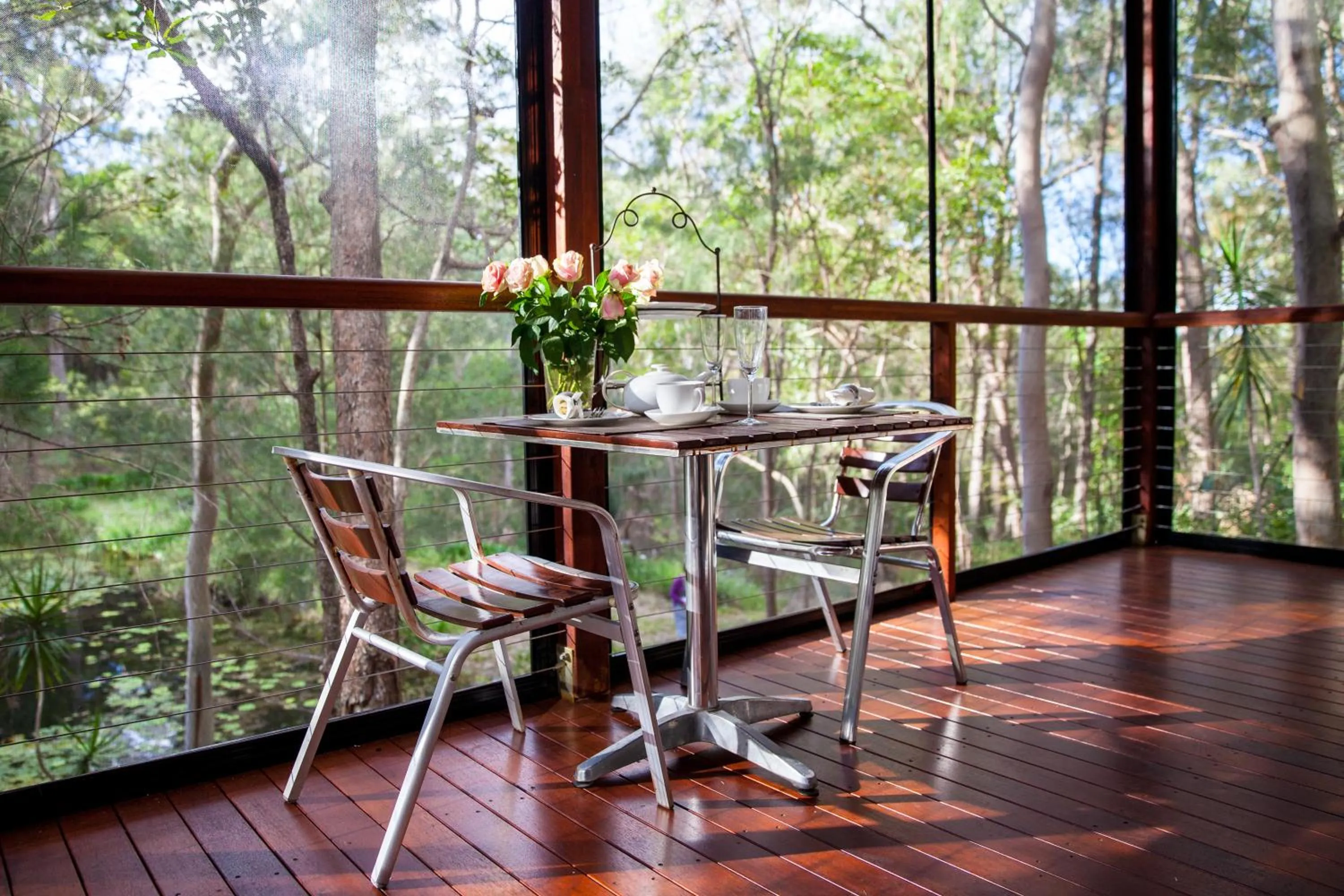 Balcony/Terrace in Mt Cotton Retreat