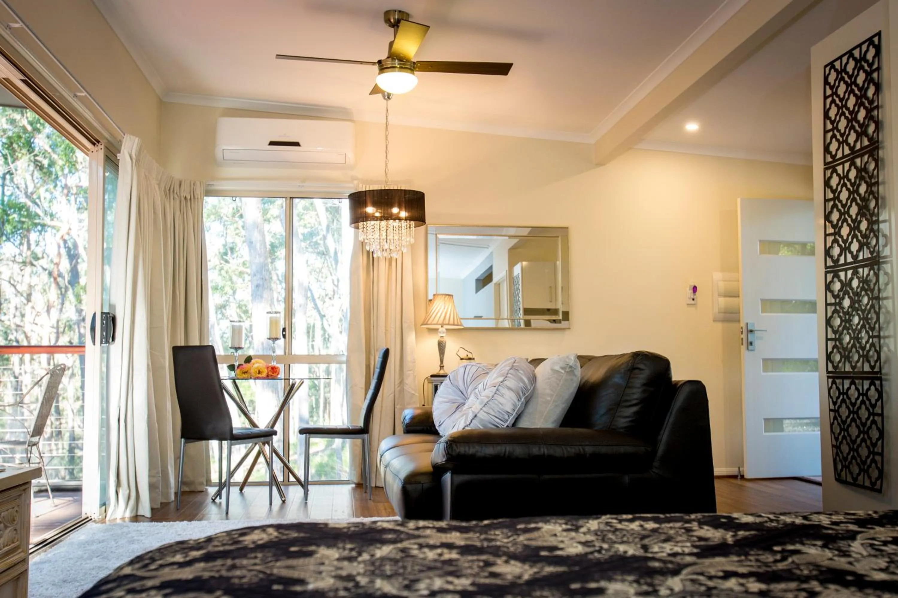 Living room in Mt Cotton Retreat