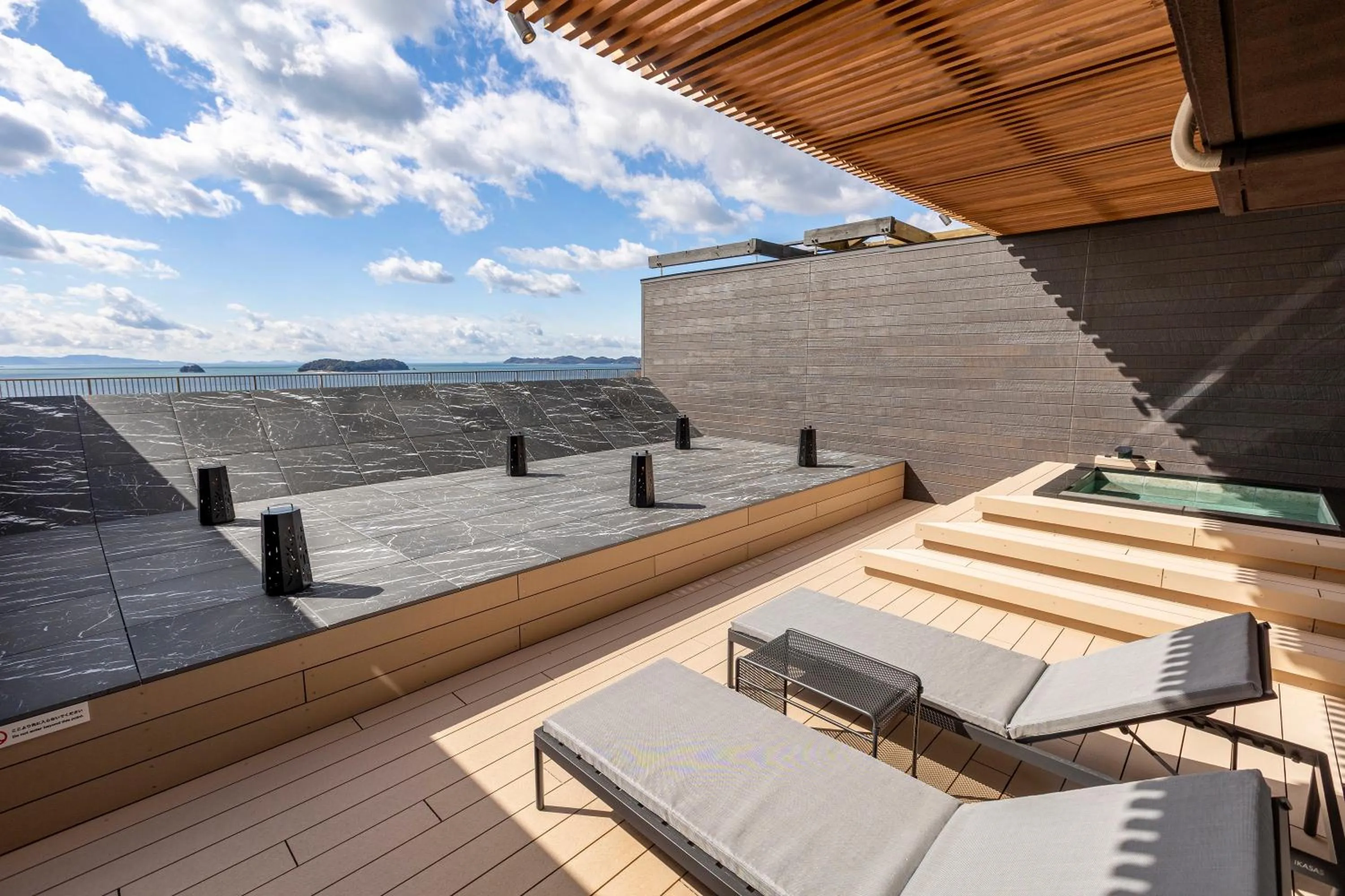 Balcony/Terrace in Hotel Meizanso