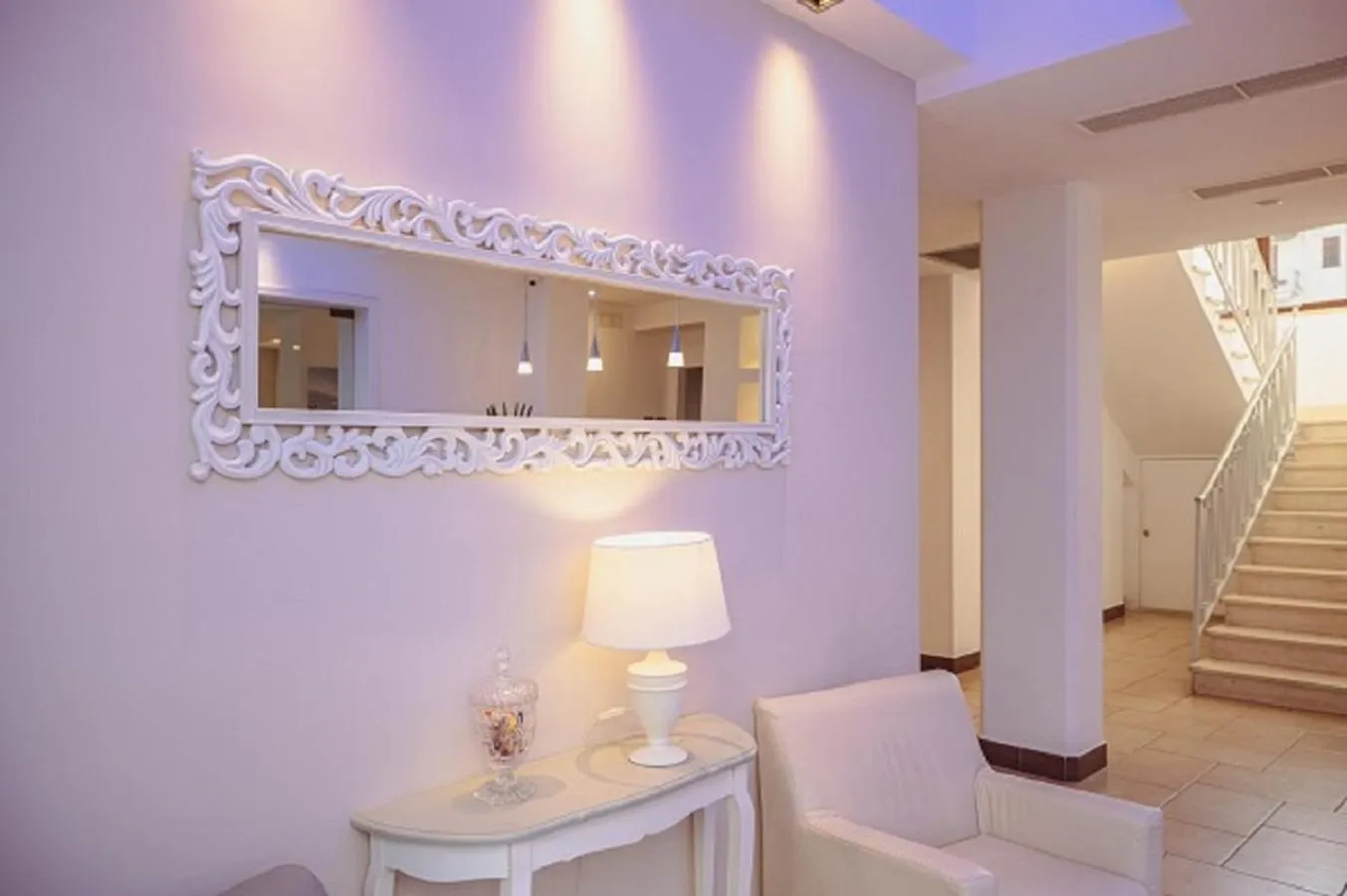 Lobby or reception in Hotel Leone