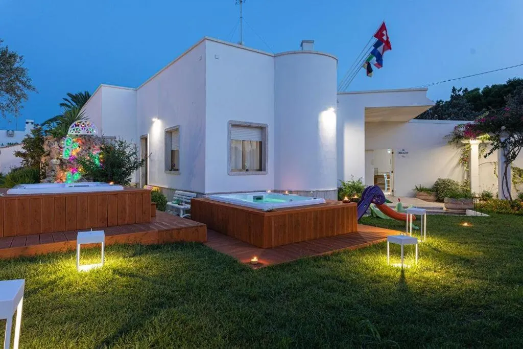 Hot Tub in Le Gemelle Boutique Hotel