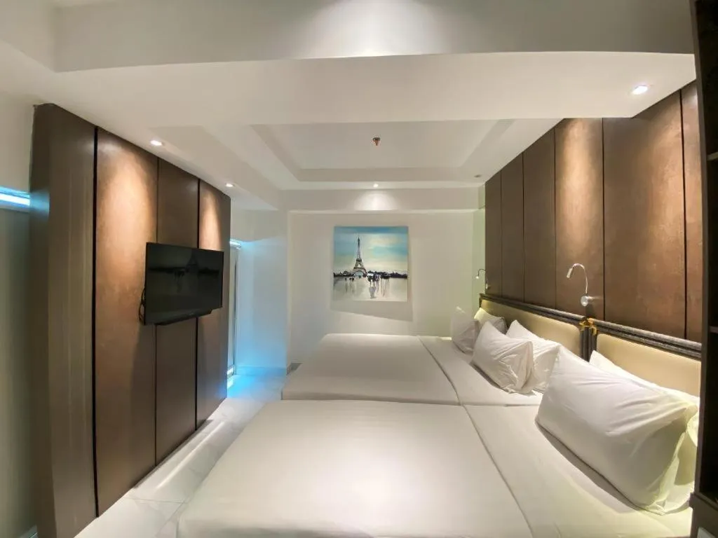 Bedroom, Bed in Shakti Hotel Bandung