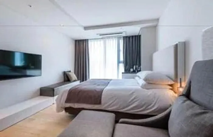 Bedroom, Bed in Sungsan Marina Hotel