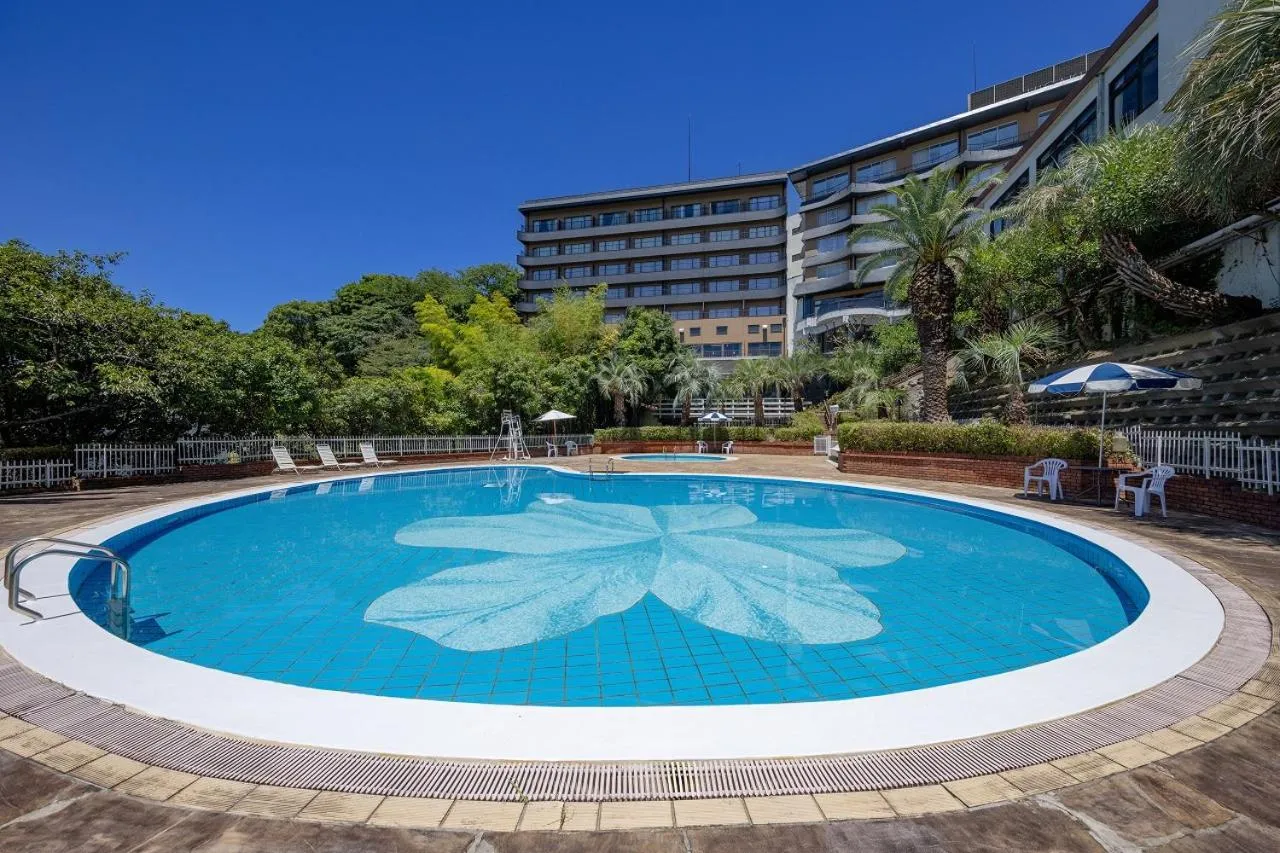 Swimming pool in Higaki Hotel