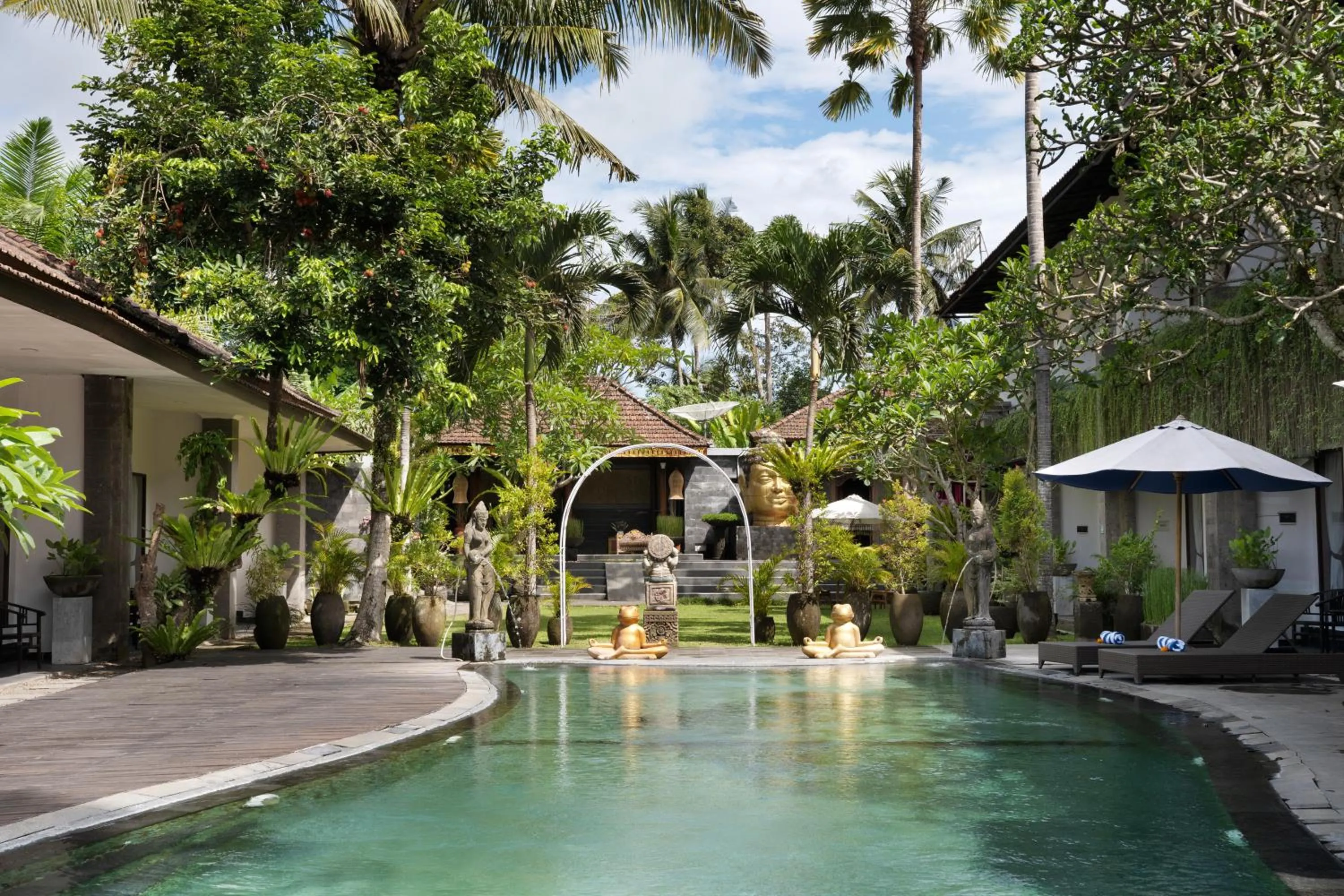 Swimming pool in Ubud Raya Boutique Hotel