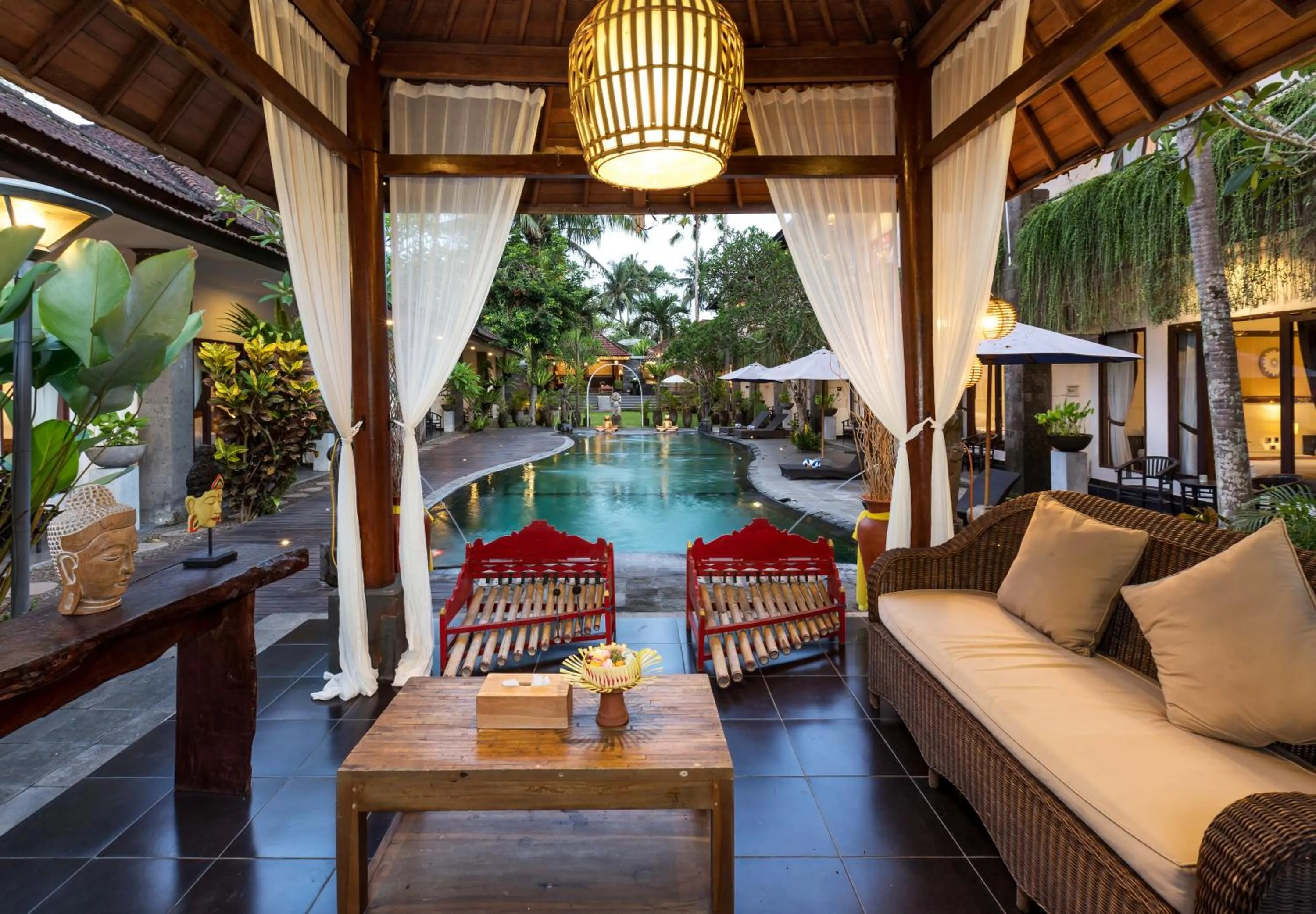Property building in Ubud Raya Boutique Hotel