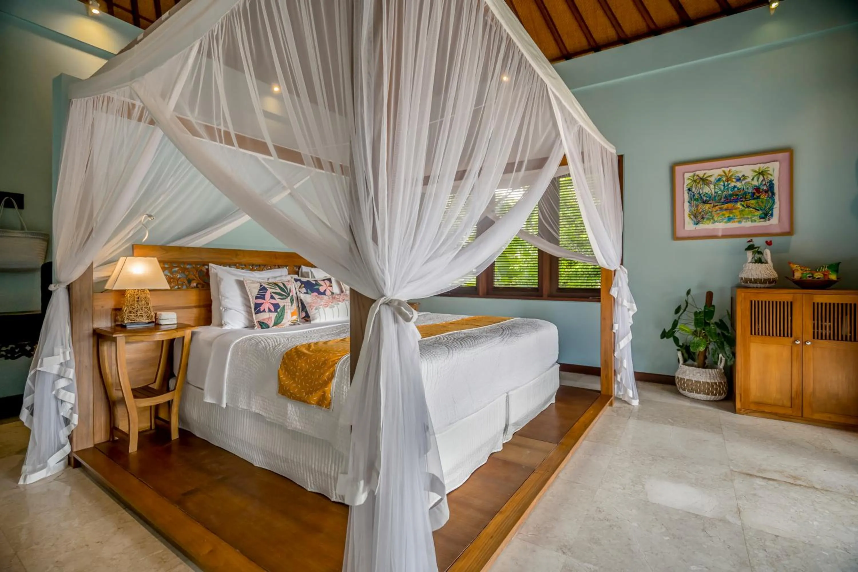 Bedroom, Bed in Kano Sari Ubud Villas